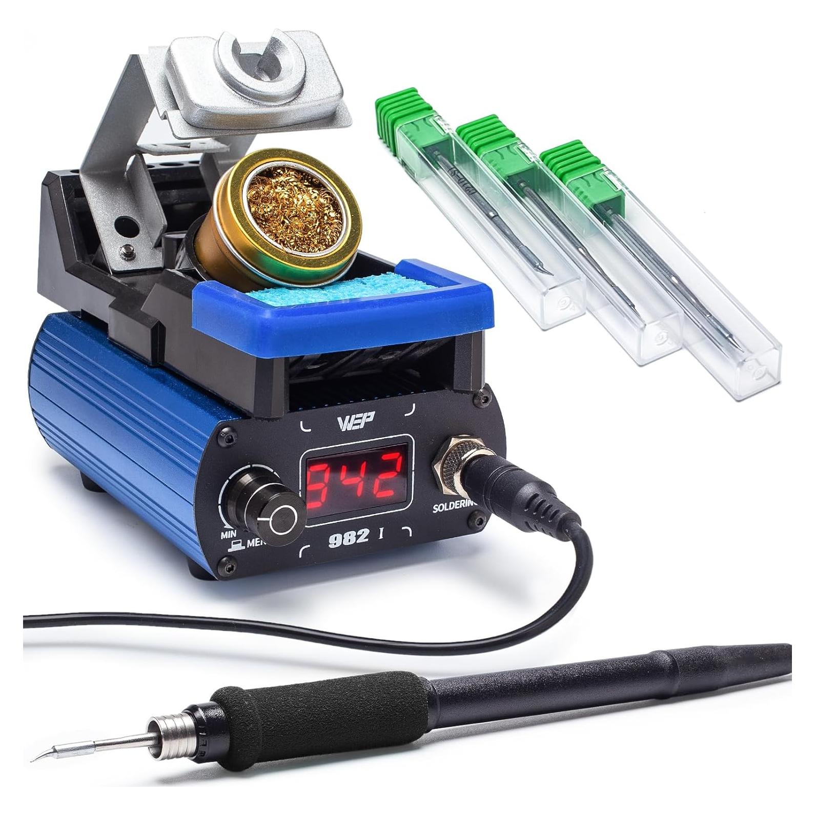 Estación de Soldadura WEP 982-I con Control de Temperatura