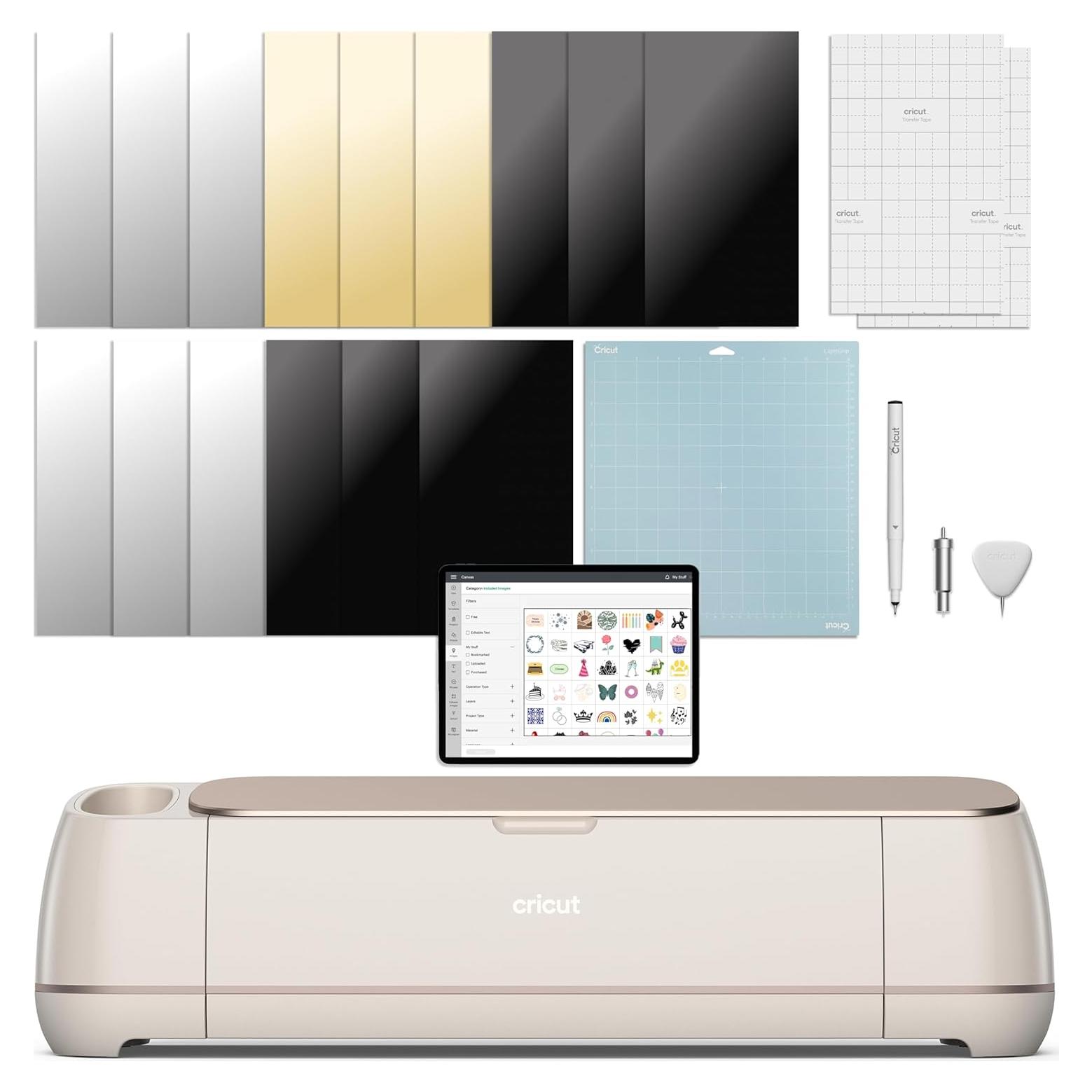 Cricut Maker 4 - Máquina de Corte Inteligente Concha 9.7kg