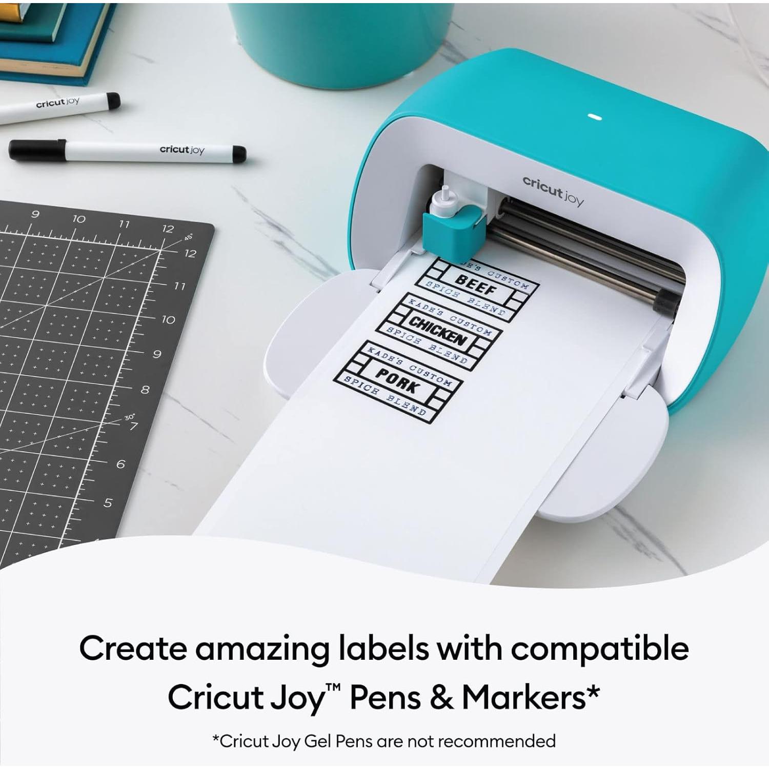 Máquina de Corte Cricut Joy + Vinilo Smart Label + Bolígrafos
