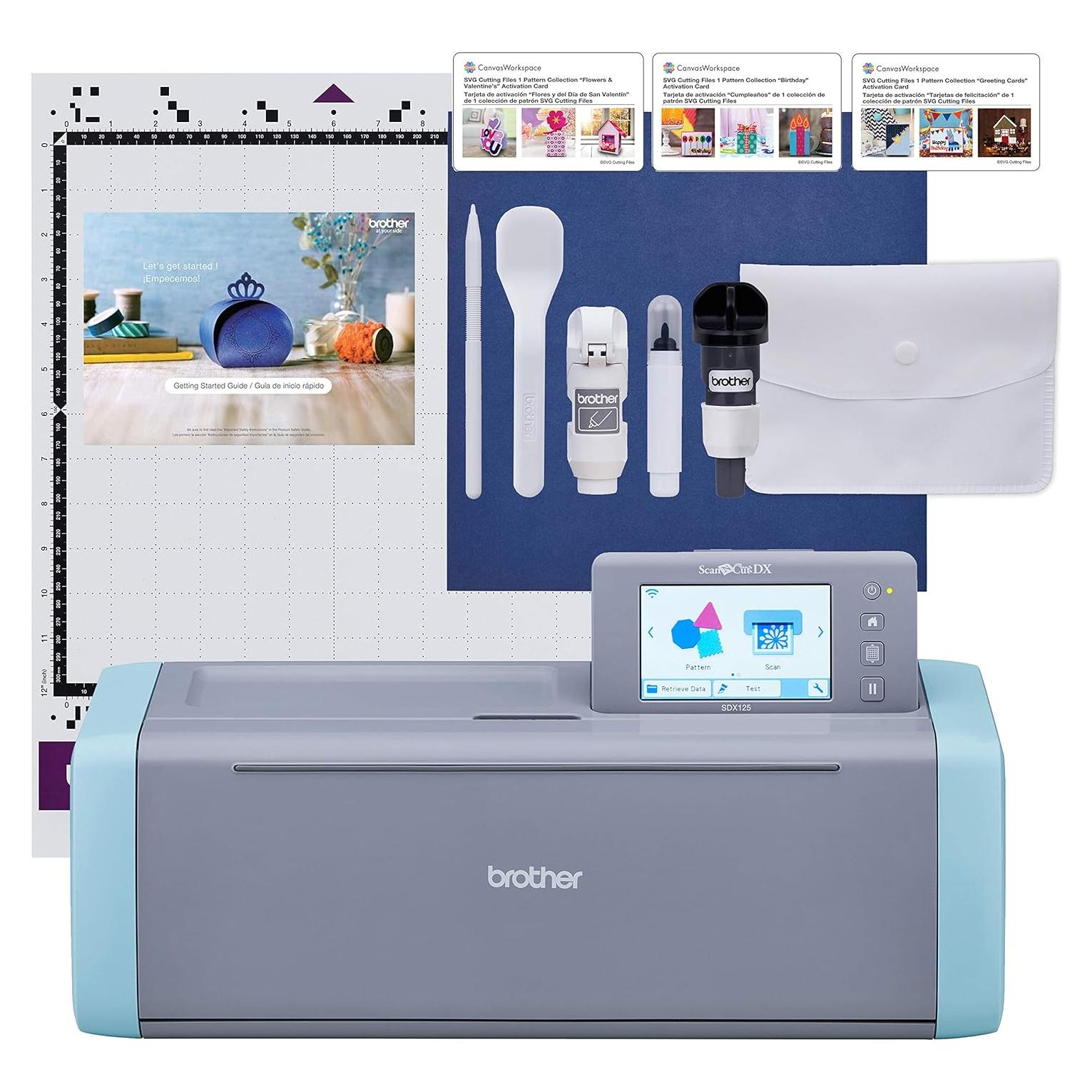 Brother ScanNCut SDX125E Máquina de Corte Electrónica 3mm