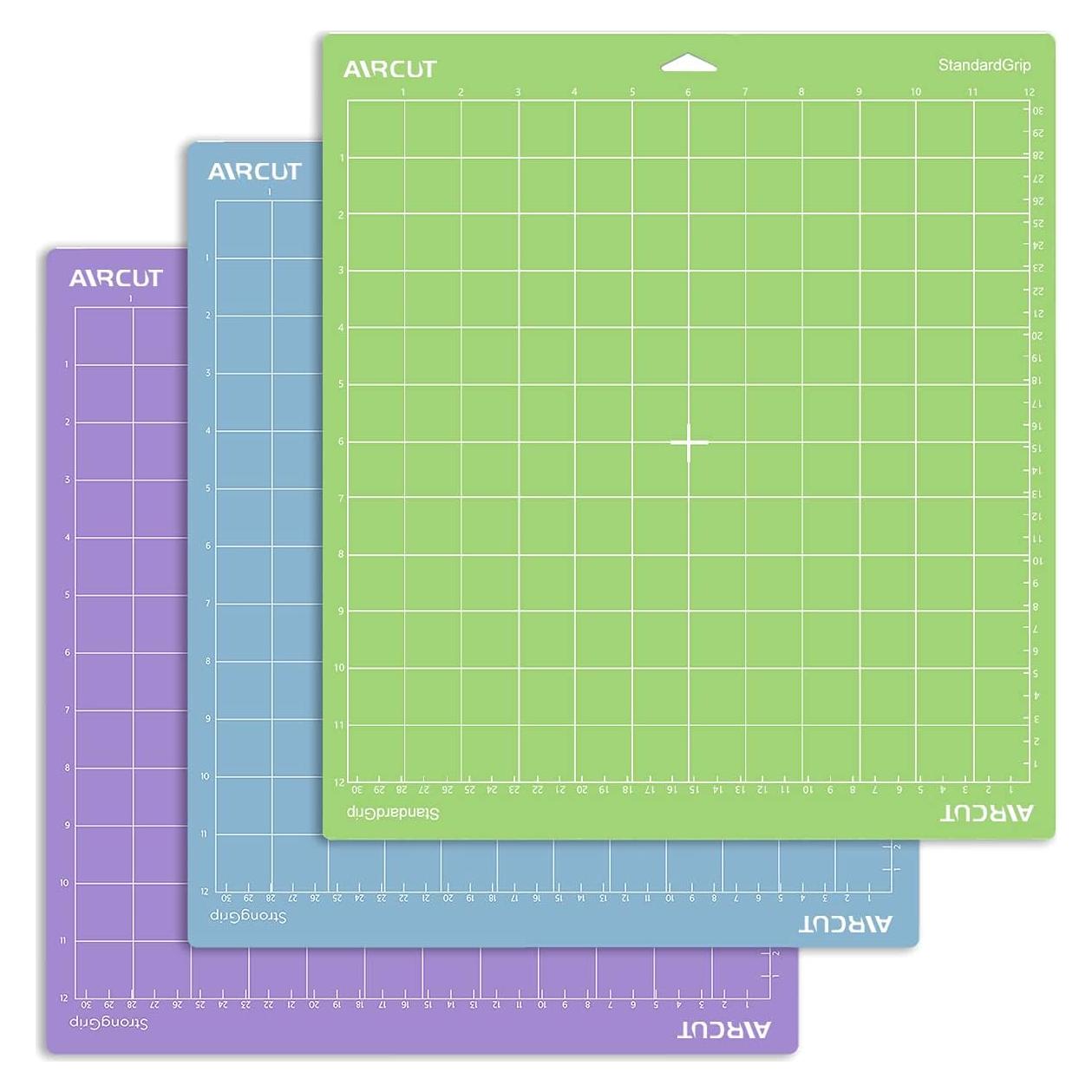 AIRCUT Alfombrilla de Corte 30.48x30.48 cm para Cricut