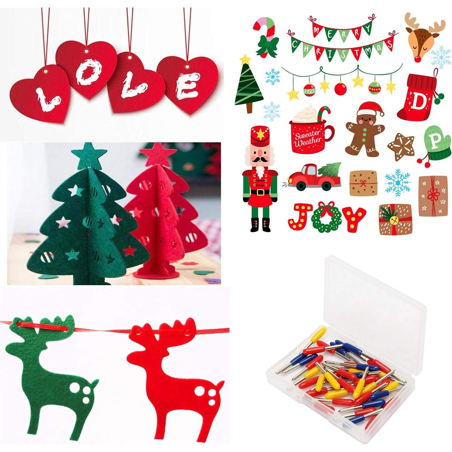 50 Cuchillas de Reemplazo ArtCute para Cricut Explore y Maker