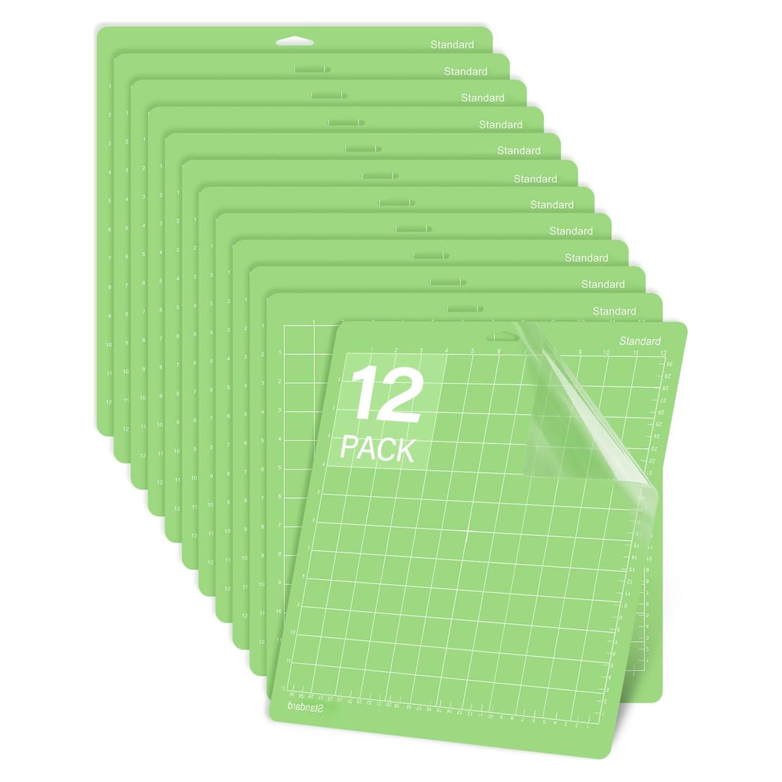 Alfombrillas de Corte Gwybkq 12x12" Verde para Cricut