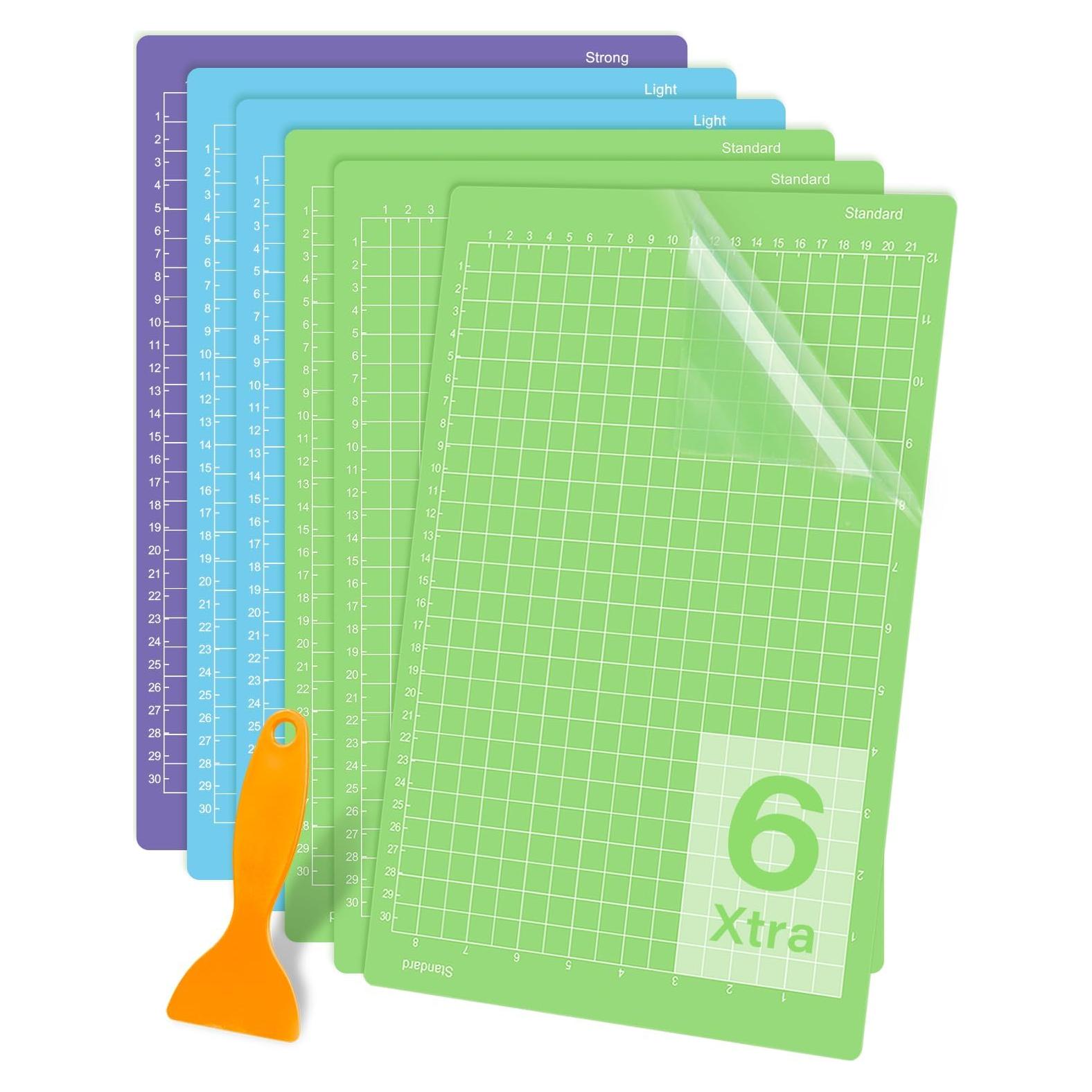 Alfombrilla de Corte Gwybkq 21.6x30.5 cm 6 Piezas Reutilizables