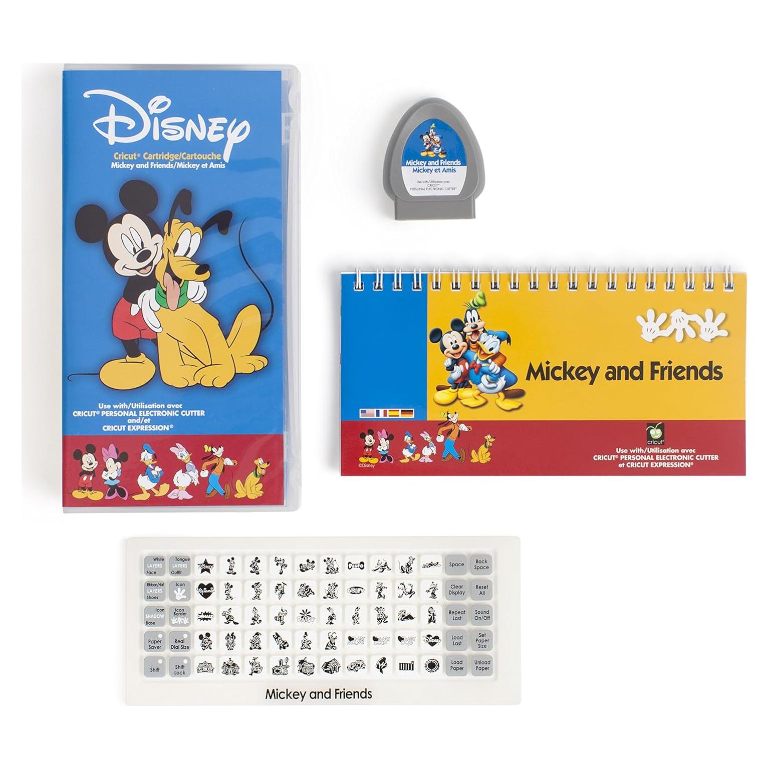 Cartucho Cricut Mickey y Amigos 29-0382 para Corte Creativo