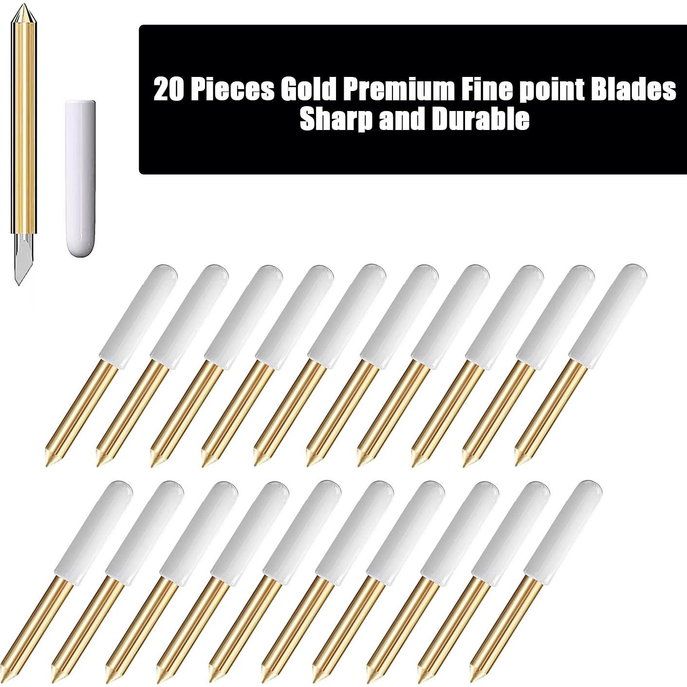 Cuchillas de Punta Fina Premium Niantime 20 Pcs para Maker y Explore