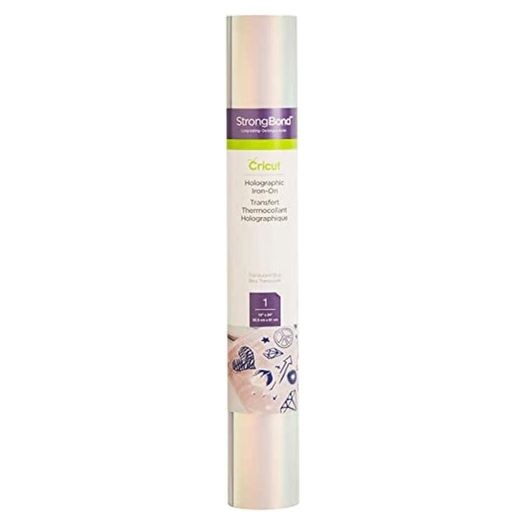 Vinilo de Transferencia de Calor Cricut Holográfico Azul 30.48x60.96 cm