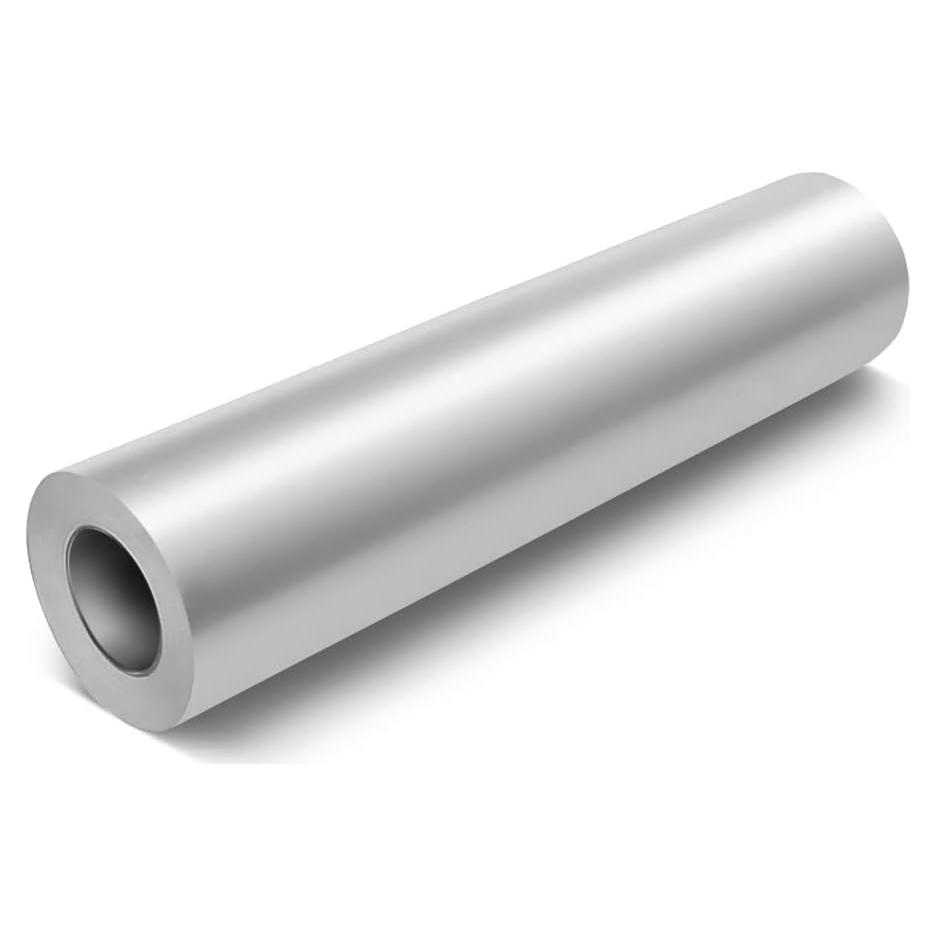 Vinilo Adhesivo Permanente VViViD DECO65 Plata Brillante 30.48m x 30cm