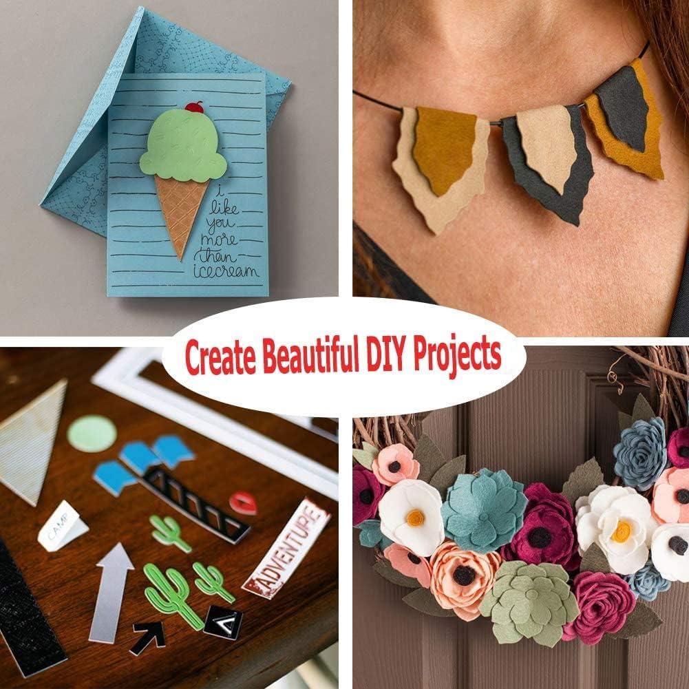 30 Cuchillas de Corte Profundo AUNKZL 60 Grados para Cricut