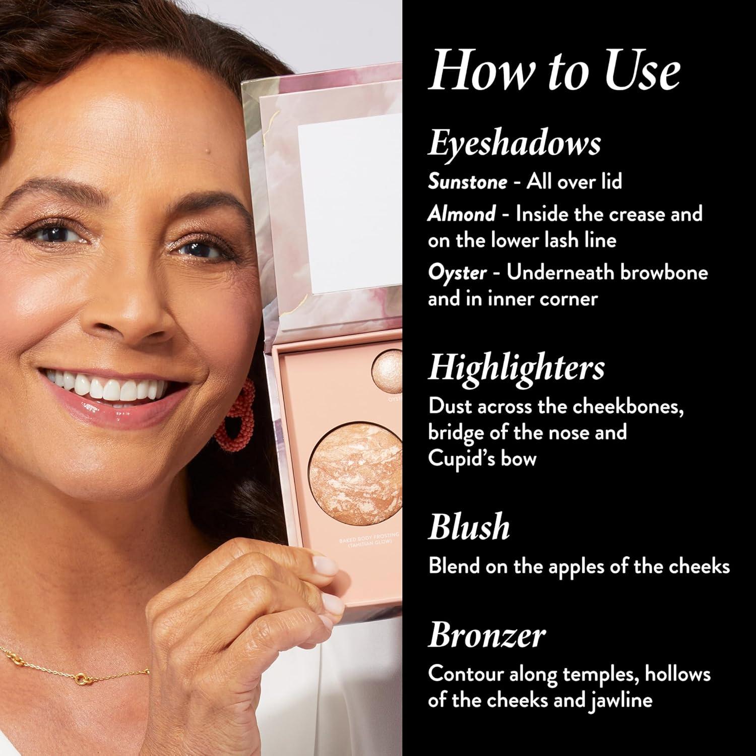 Paleta de Maquillaje Laura Geller - 3 Sombras, Rubor y Bronceador