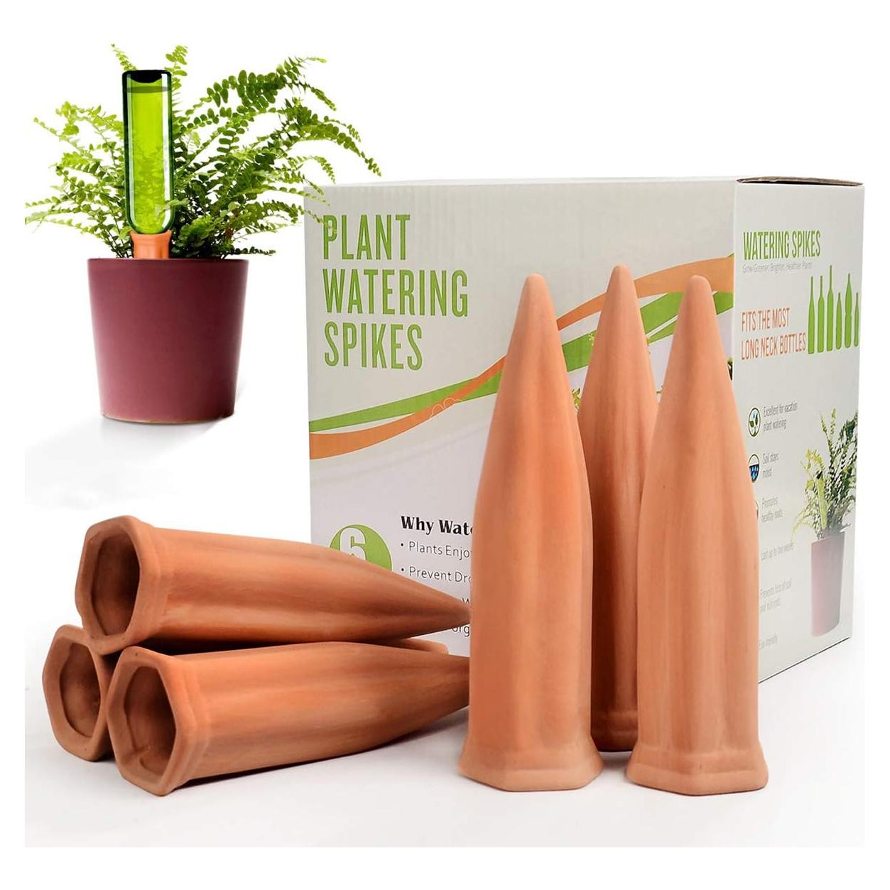 Juego de Regadores de Cerámica Terracota B SEPOR 6 Piezas