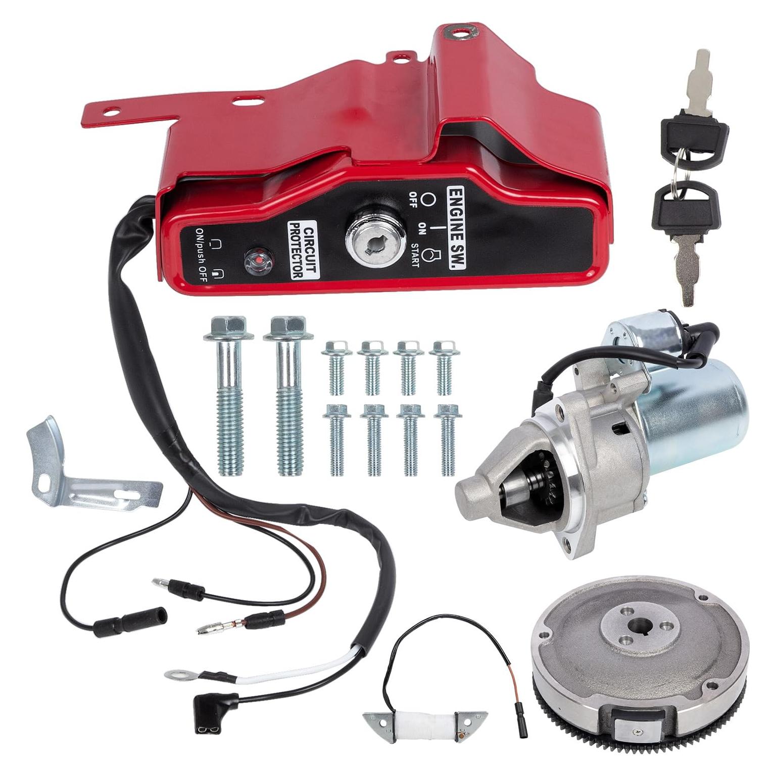 Kit de Arranque Eléctrico RANSOTO para Honda GX340 GX390