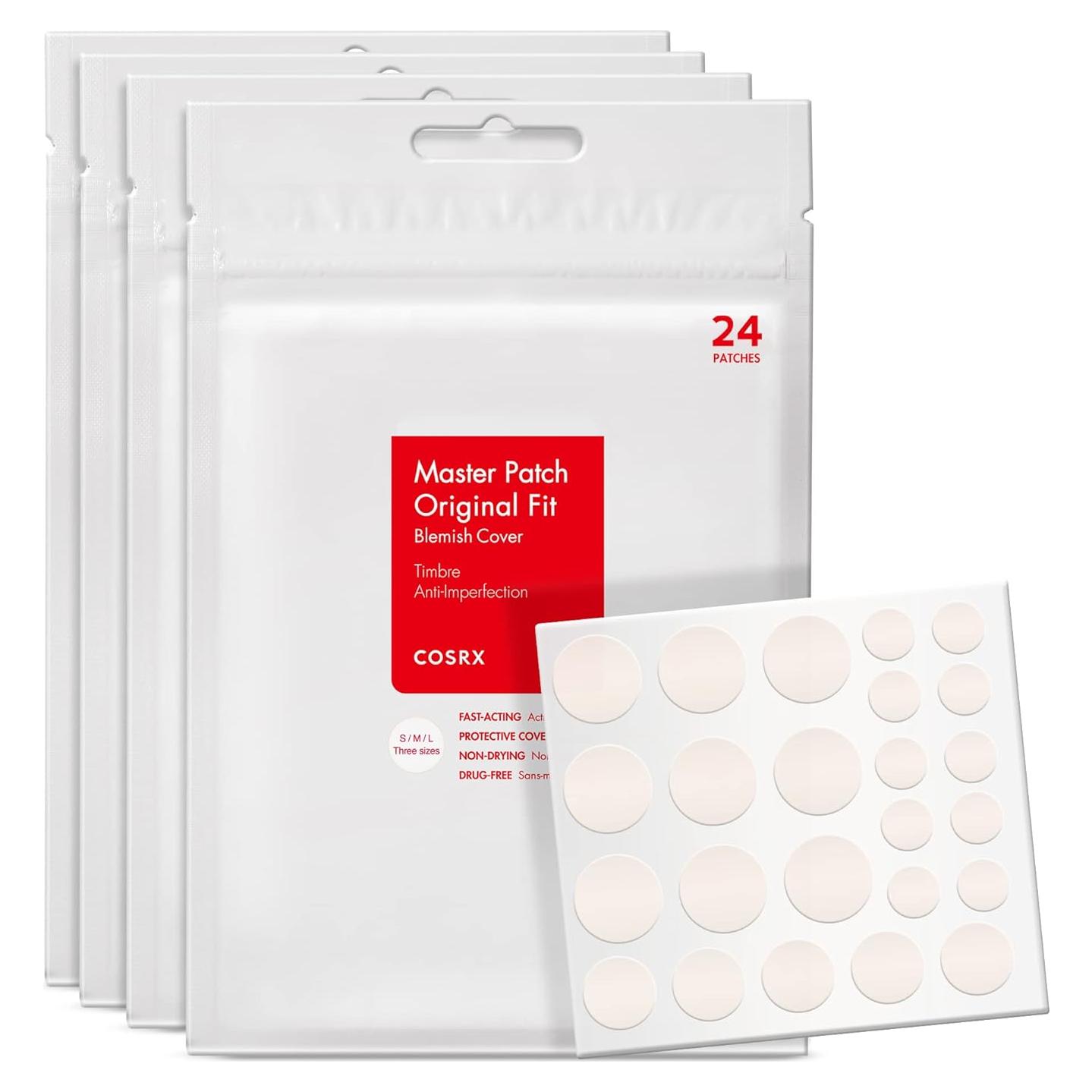 COSRX Parche Hidrocoloide 96 Piezas para Acné y Granitos