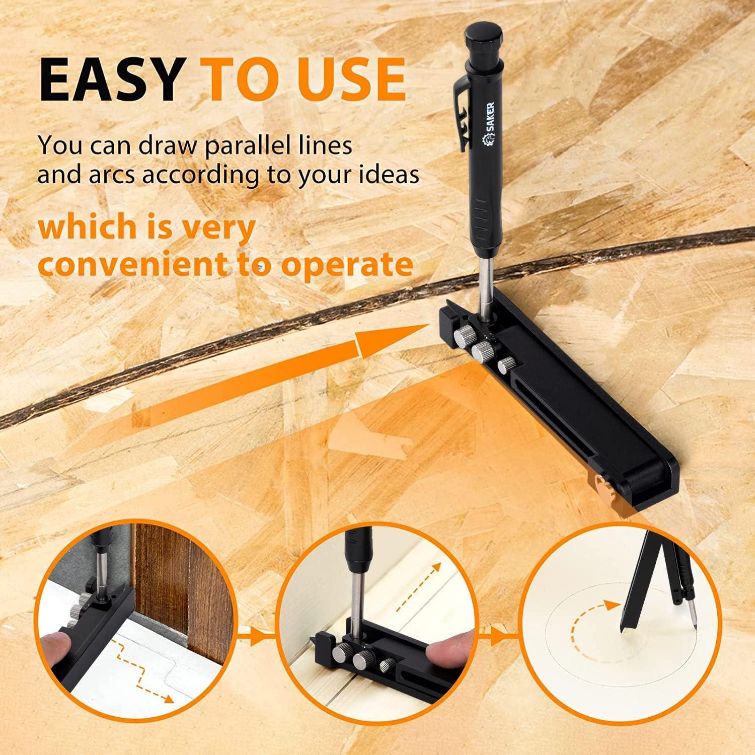 Herramienta Scribing Saker - Aluminio - Compacta y Versátil