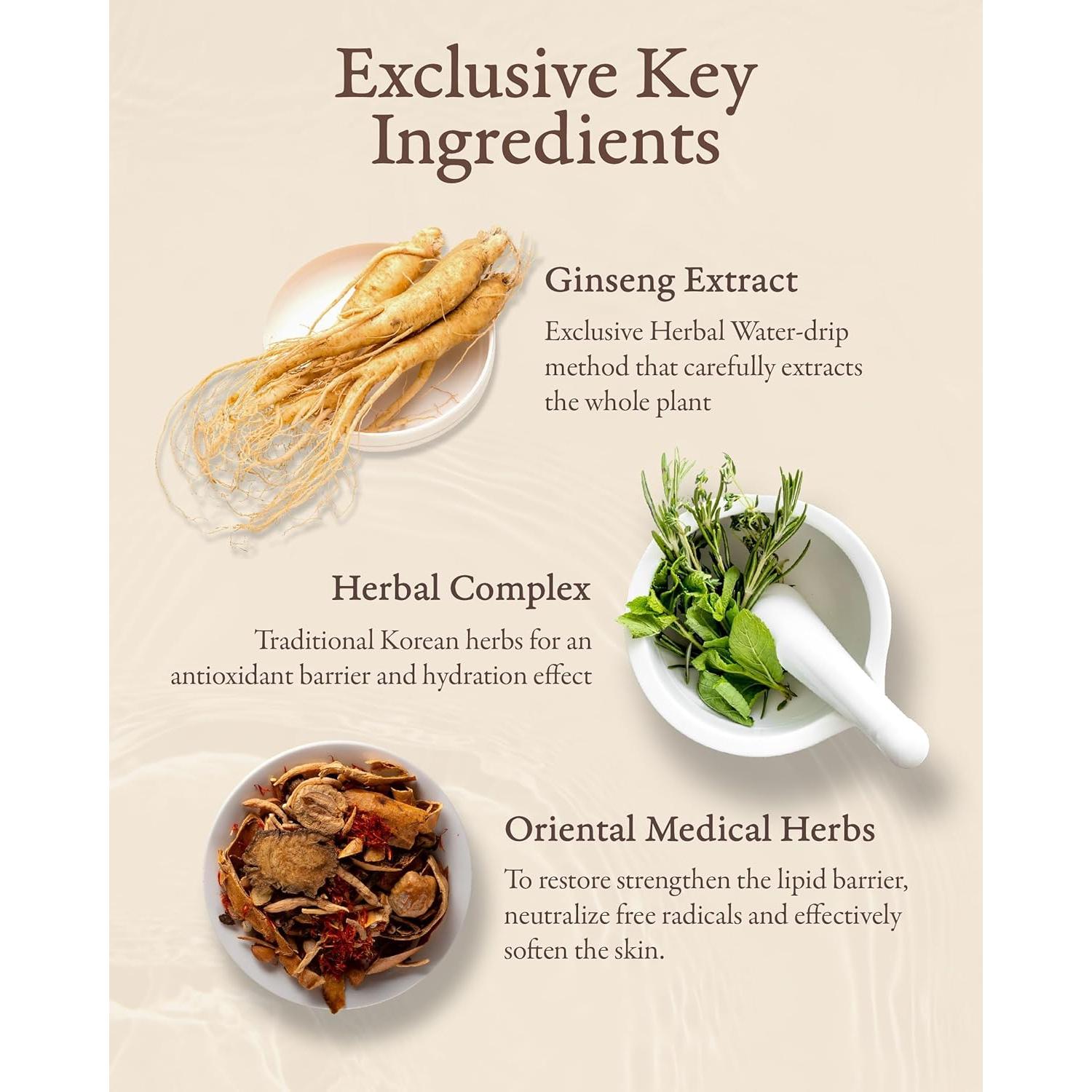 Conjunto de Cuidado de Piel Sooryehan Bon Extra Moisture 384.5 ml