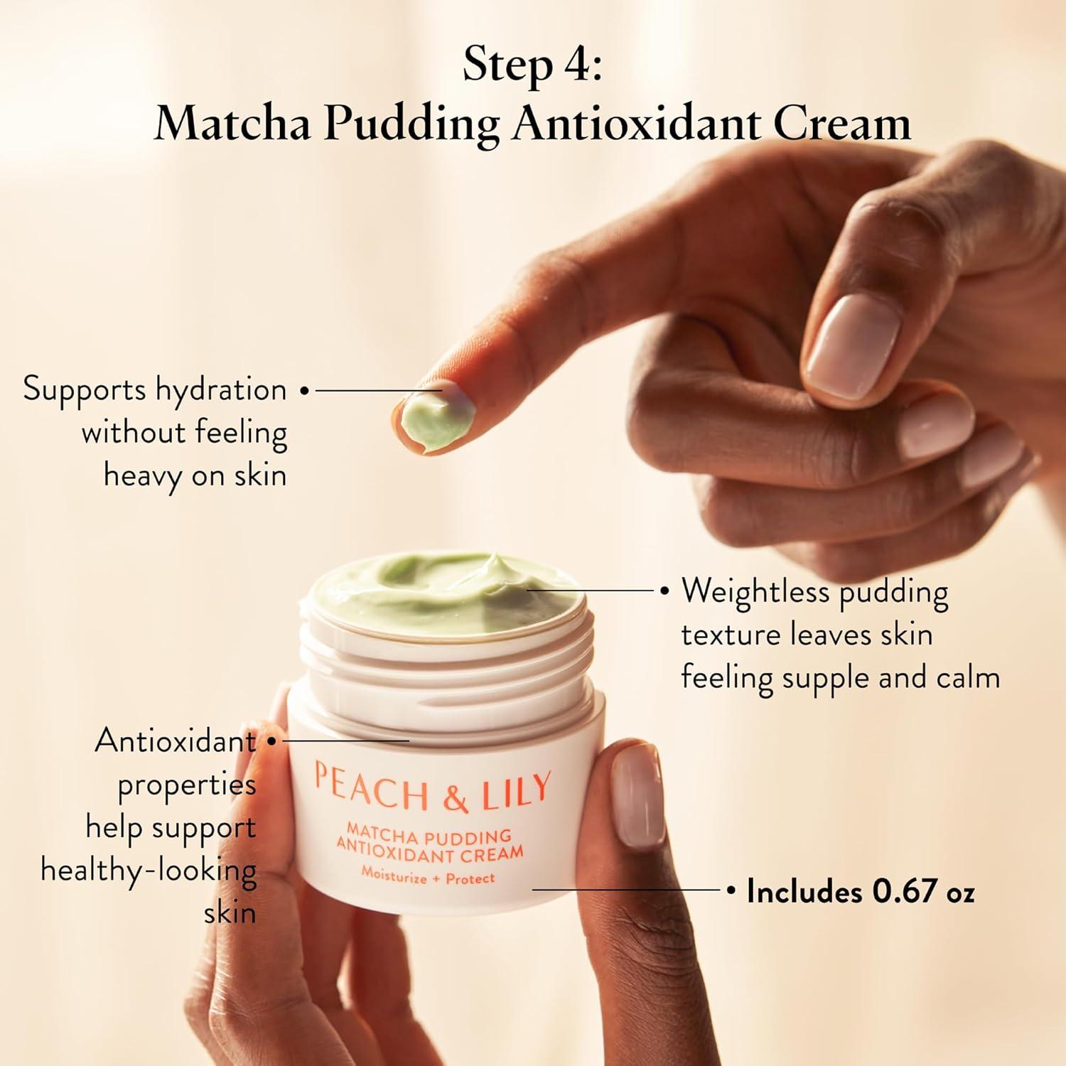 Kit de Cuidado Facial Peach & Lily - 4 Productos Veganos