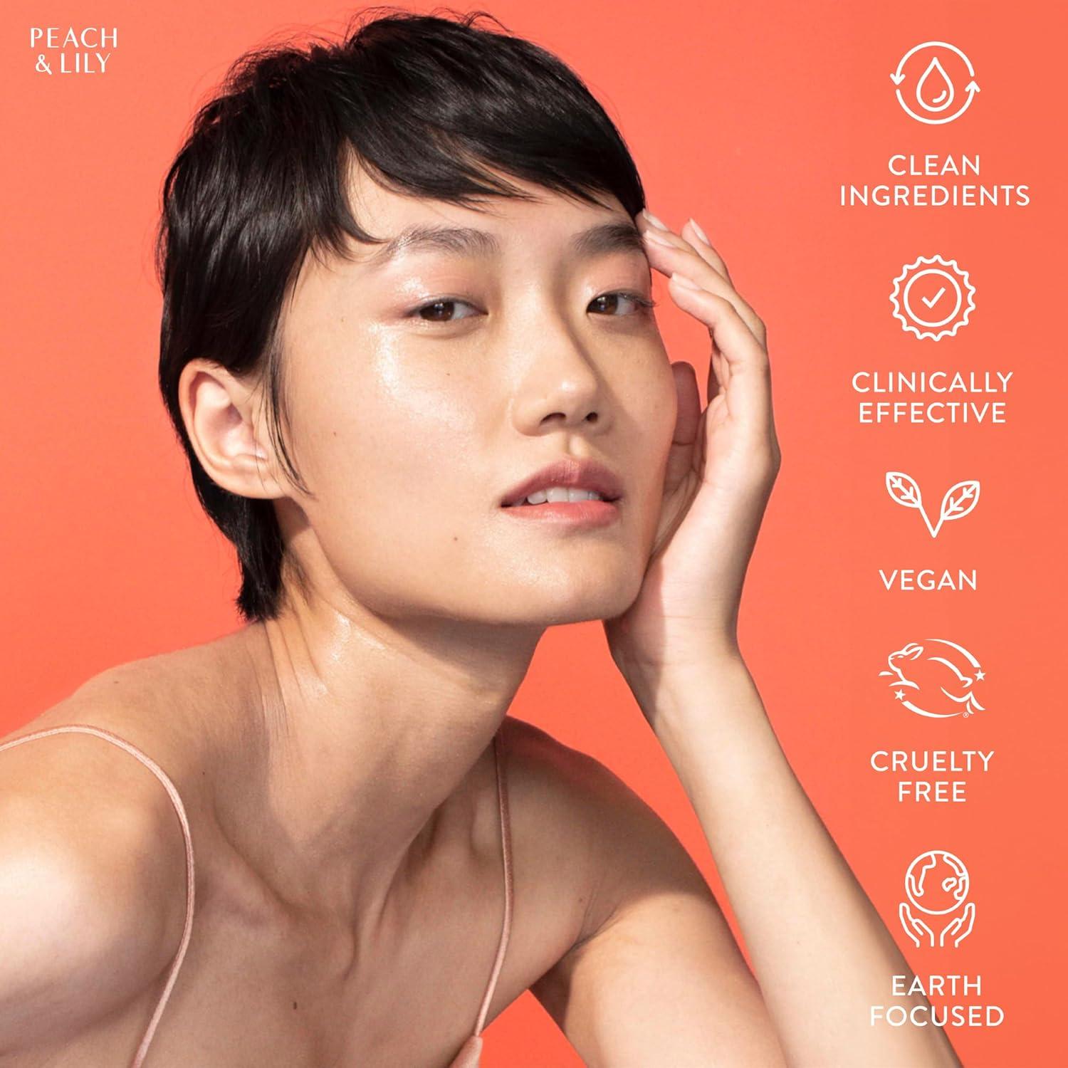 Kit de Cuidado Facial Peach & Lily - 4 Productos Veganos