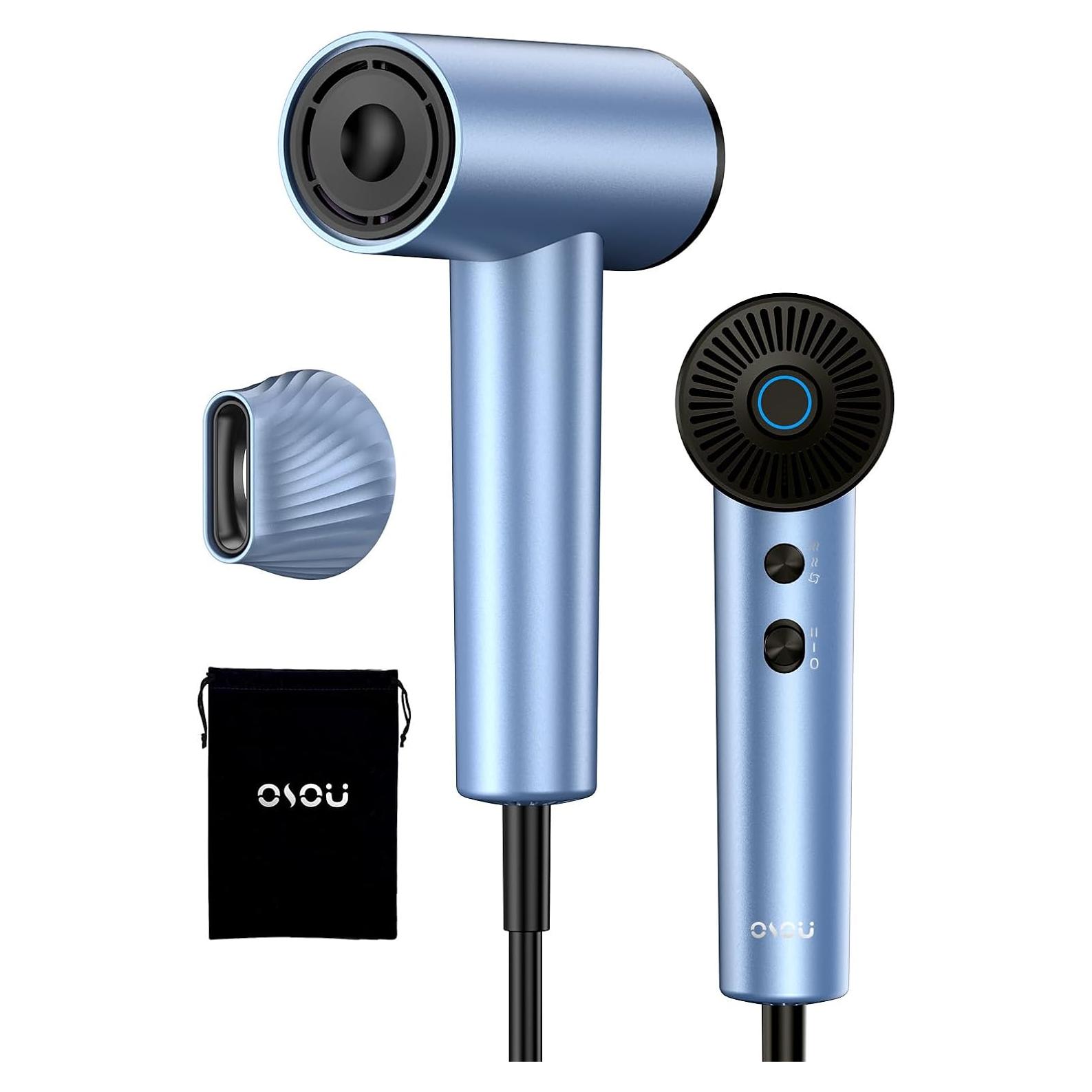 Secador de Pelo Iónico OSOU DT01 - Alta Velocidad 150,000 RPM