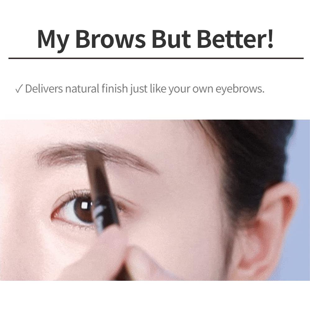 Lápiz de Ceja ETUDE Marrón Oscuro 0.01 Onzas Larga Duración