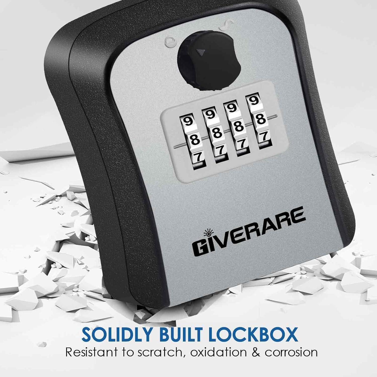 Caja de Bloqueo de Llaves GIVERARE 4 Dígitos Impermeable