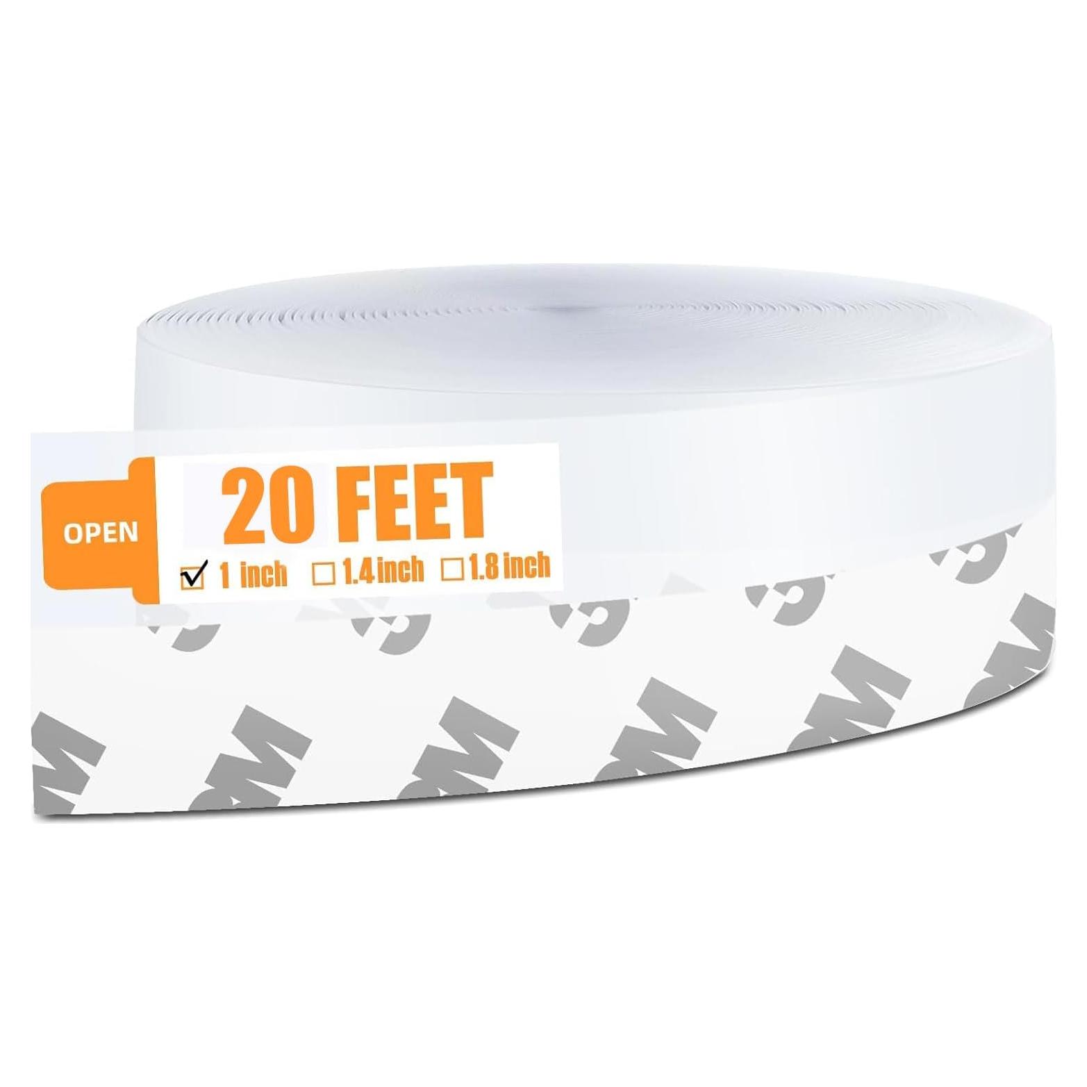 Cinta de Sellado Bruiefpap 20 pies Silicona Transparente 25mm