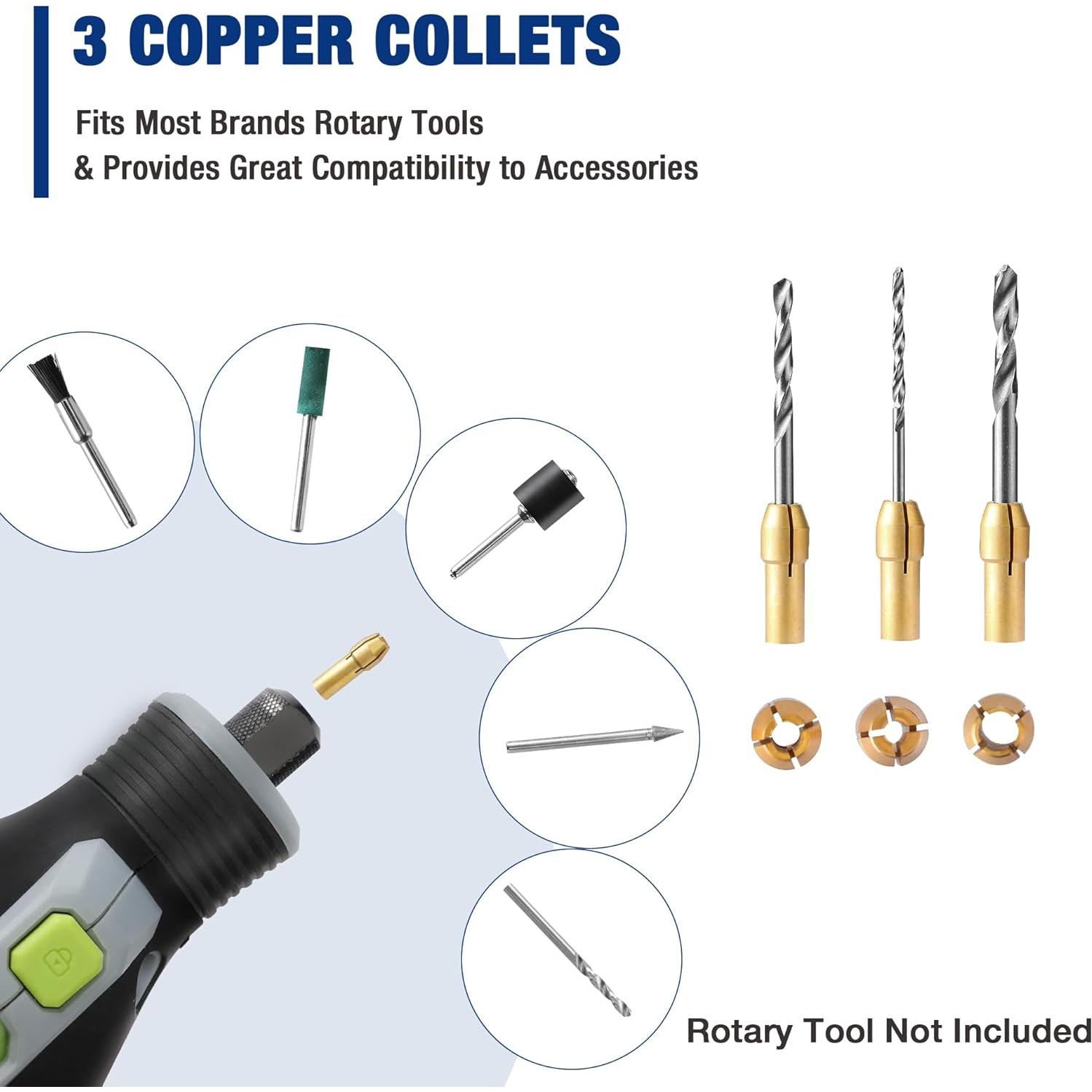 Kit de Accesorios Rotativos WORKPRO 476 Piezas - Versátil