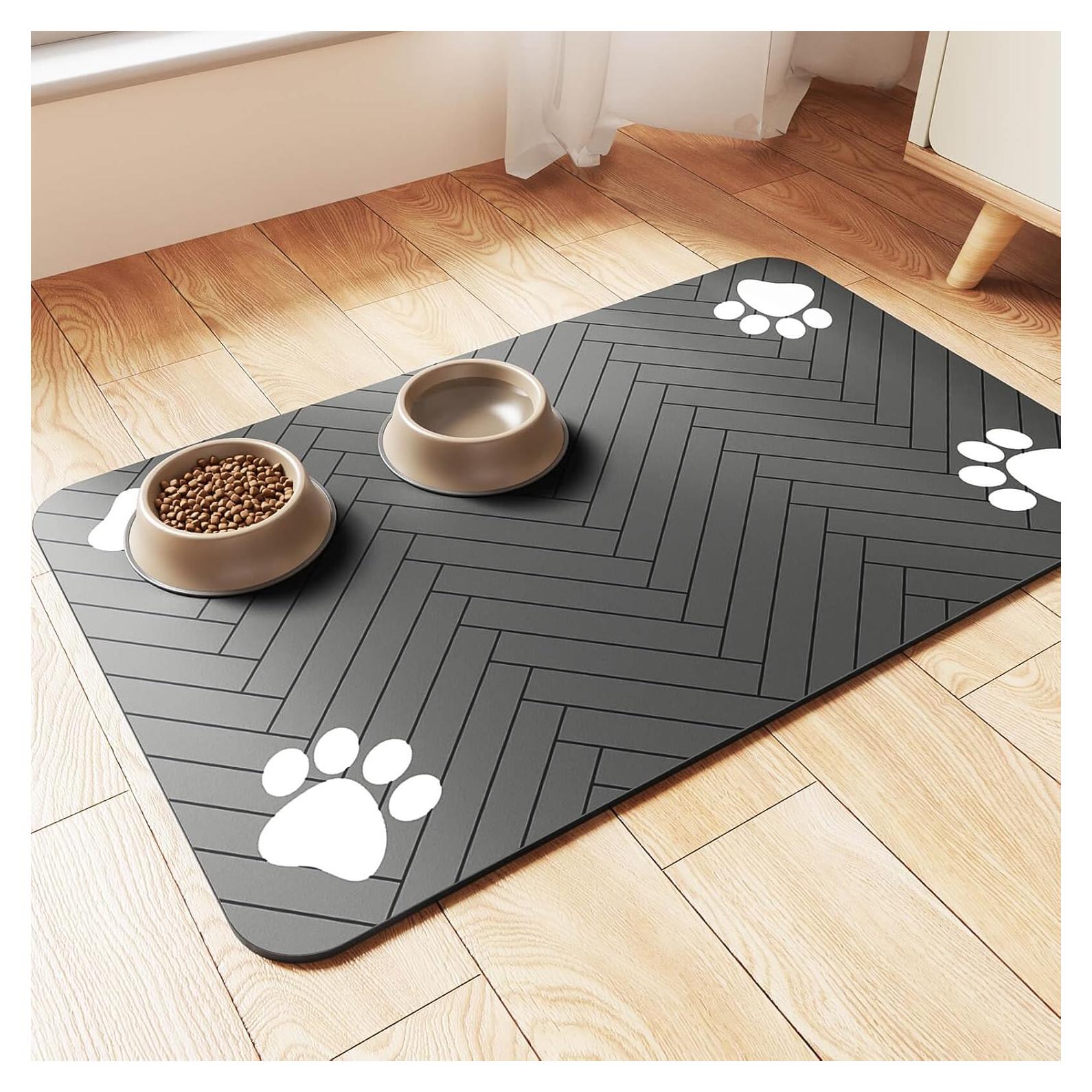 Alfombrilla Absorbente para Mascotas DK177 43x68 cm Gris