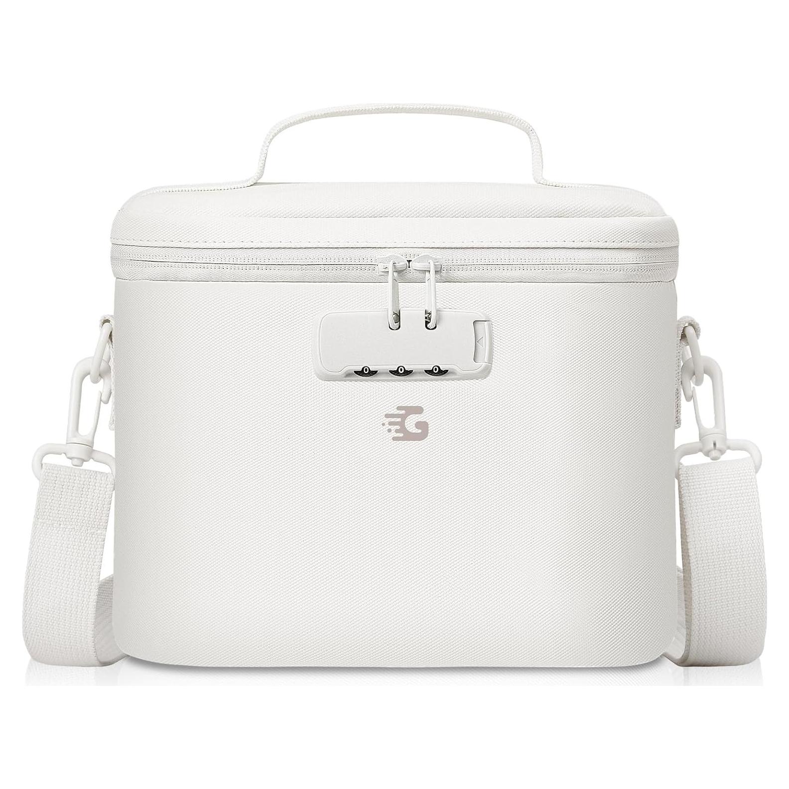 Bolsa de Almuerzo Aislante GLORIEROO Beige 8L Cerrable