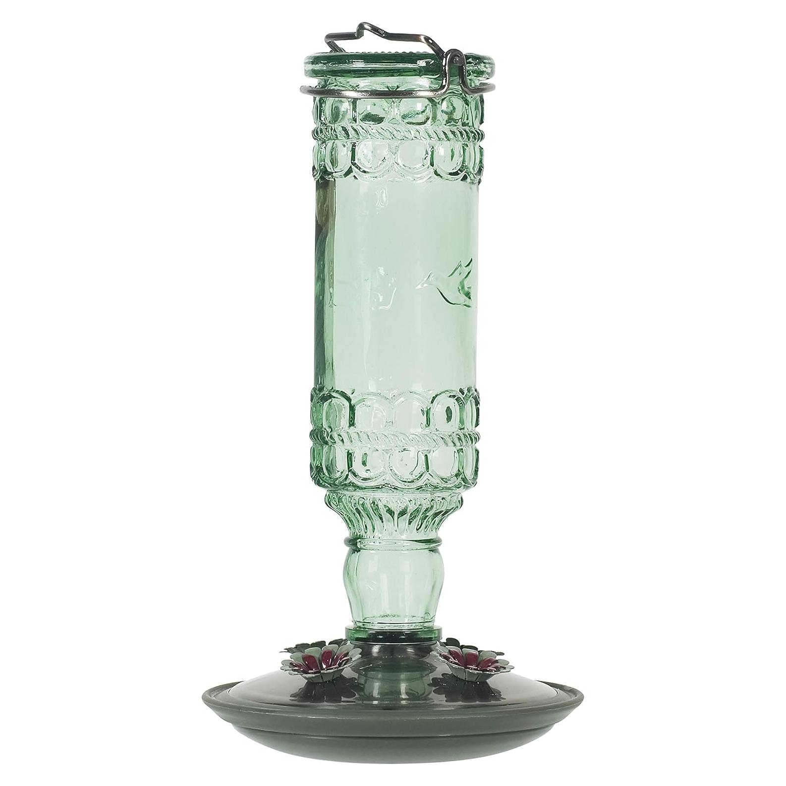 Alimentador de Colibríes Perky-Pet Vidrio Vintage 295 ml