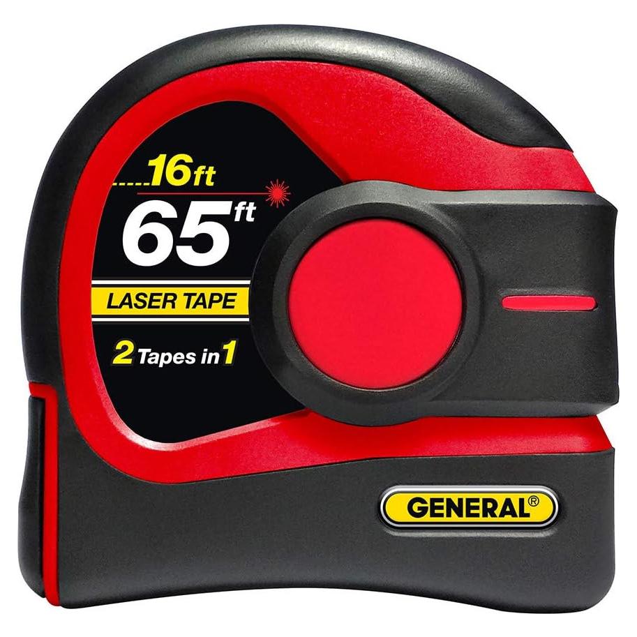Medidor de Cinta Láser General Tools LTM2X 4.88m y 19.81m