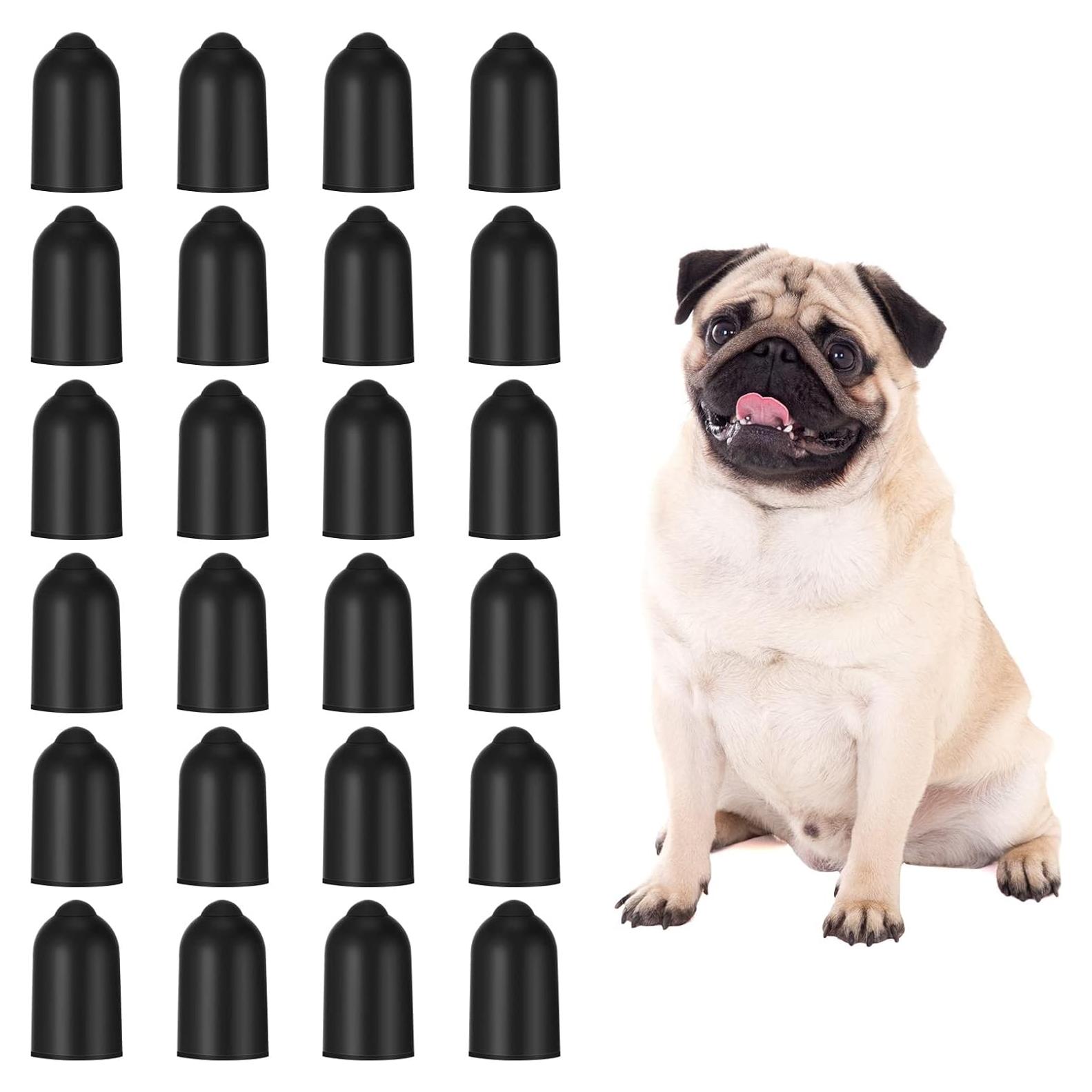 Puntas de Goma Weewooday para Collar de Entrenamiento de Perros - 24 Piezas