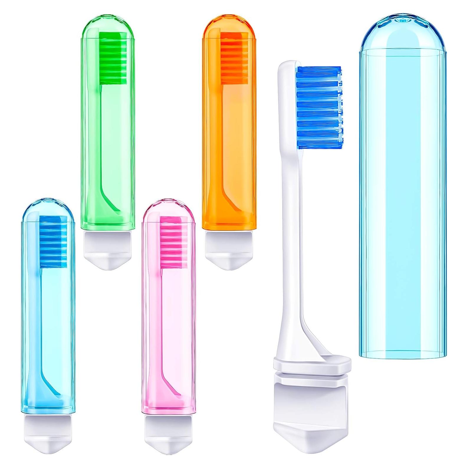 Set de 4 Cepillos de Dientes de Viaje Patelai Plegables