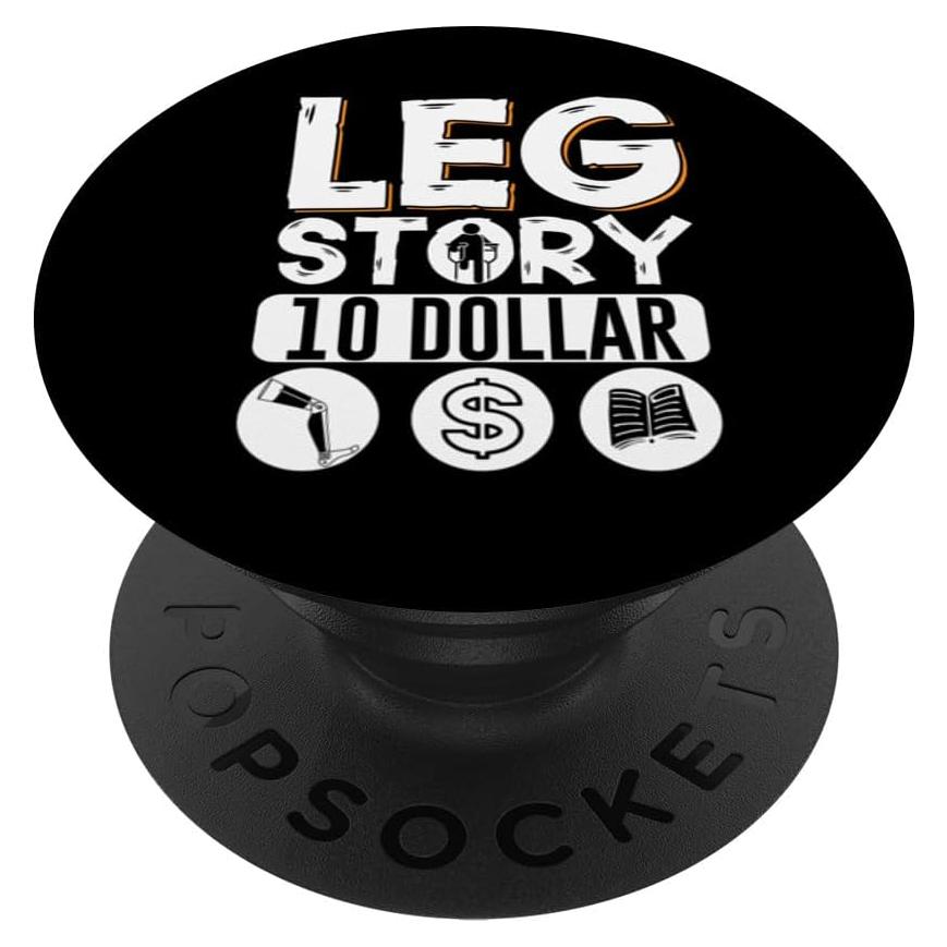 PopSocket Adhesivo PopGrip Historia de Pierna Prostética