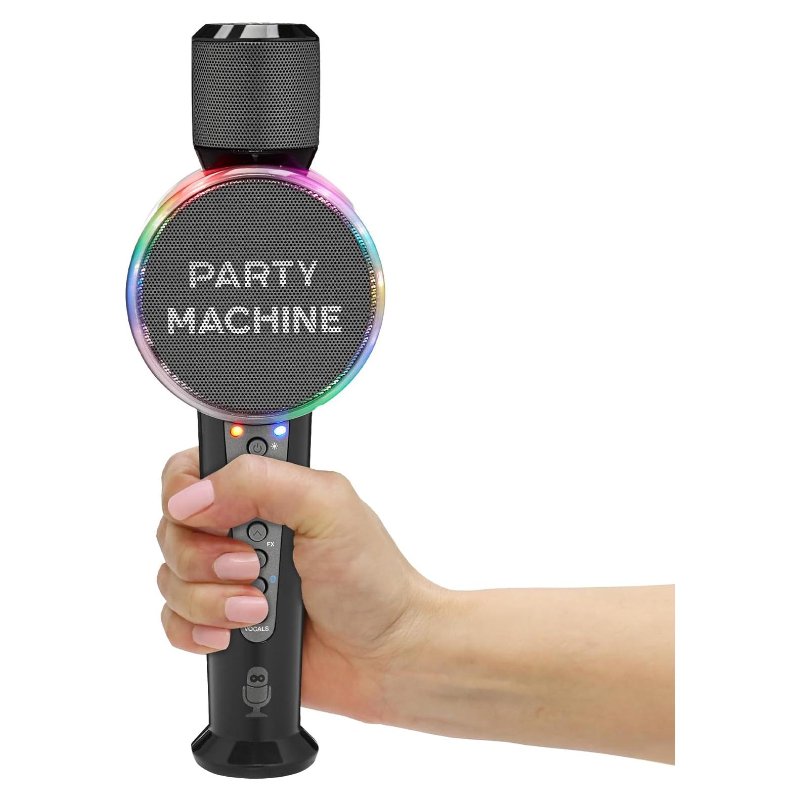 Micrófono Karaoke Singing Machine SMM548 Inalámbrico Negro