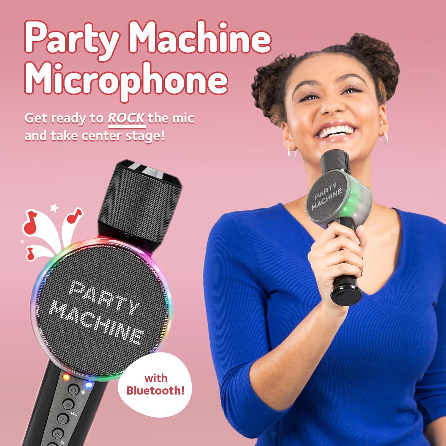 Micrófono Karaoke Singing Machine SMM548 Inalámbrico Negro