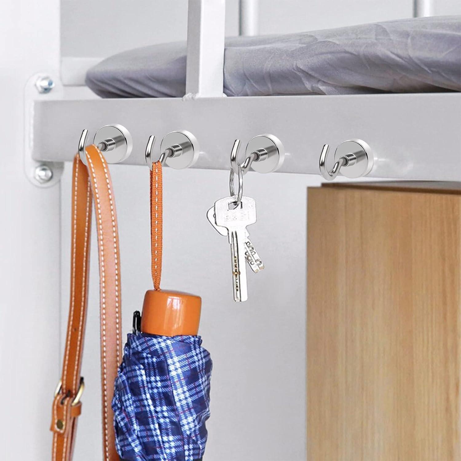 Ganchos Magnéticos MIKEDE 10 Pcs 36 kg Alta Resistencia