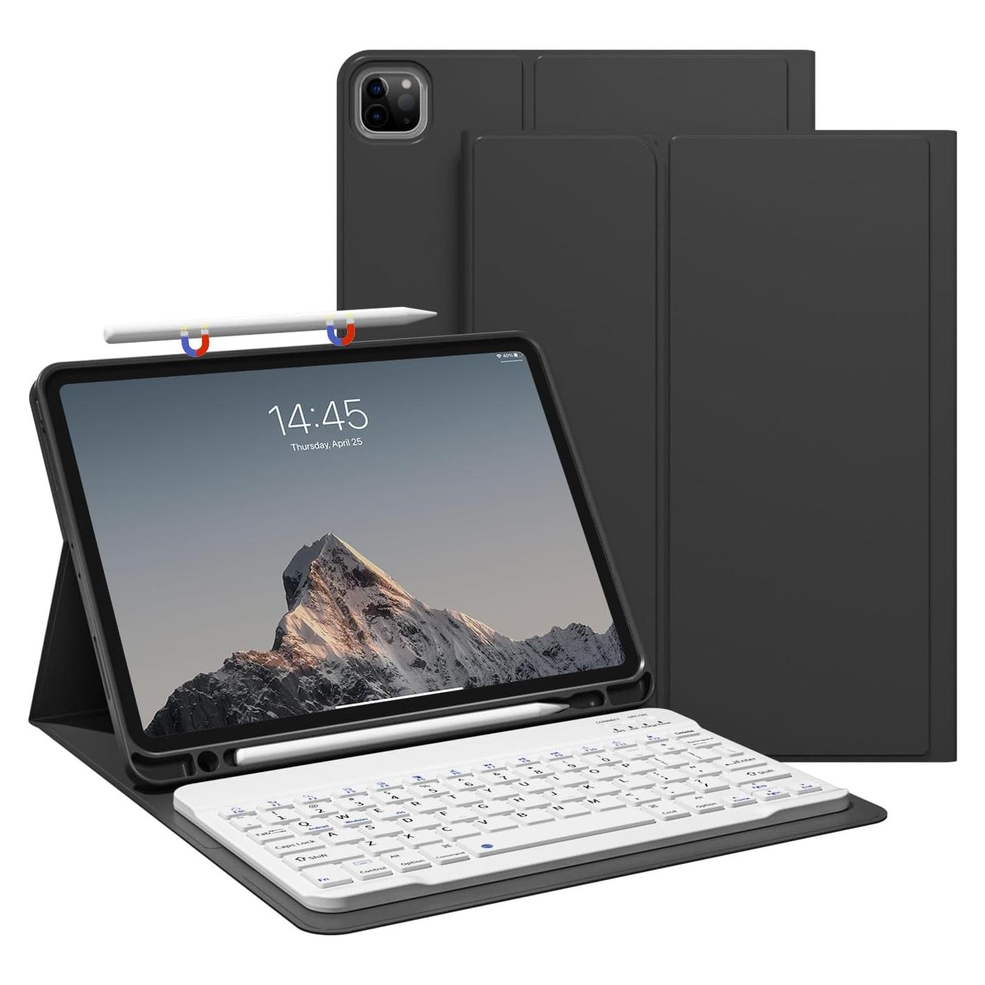 Funda de teclado Bluetooth GKABXY para iPad Pro 11" 2018-2022