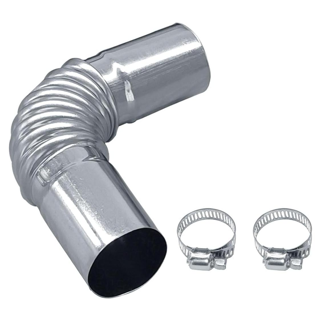 Tubo de Escape Diésel LHDOS 10.7x2.6cm Acero Inoxidable