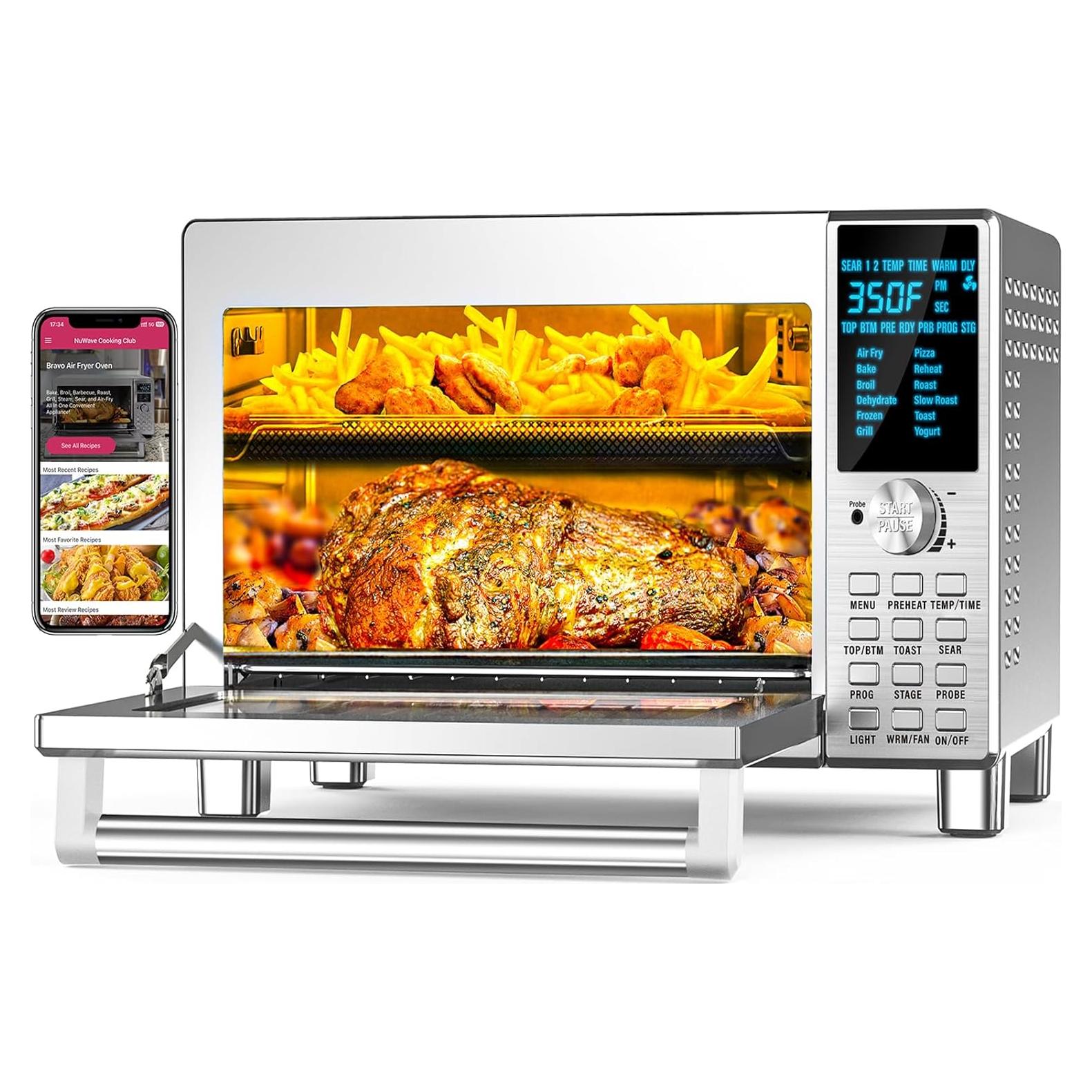 Horno Tostador de Convección Nuwave Bravo XL 30QT Acero Inoxidable