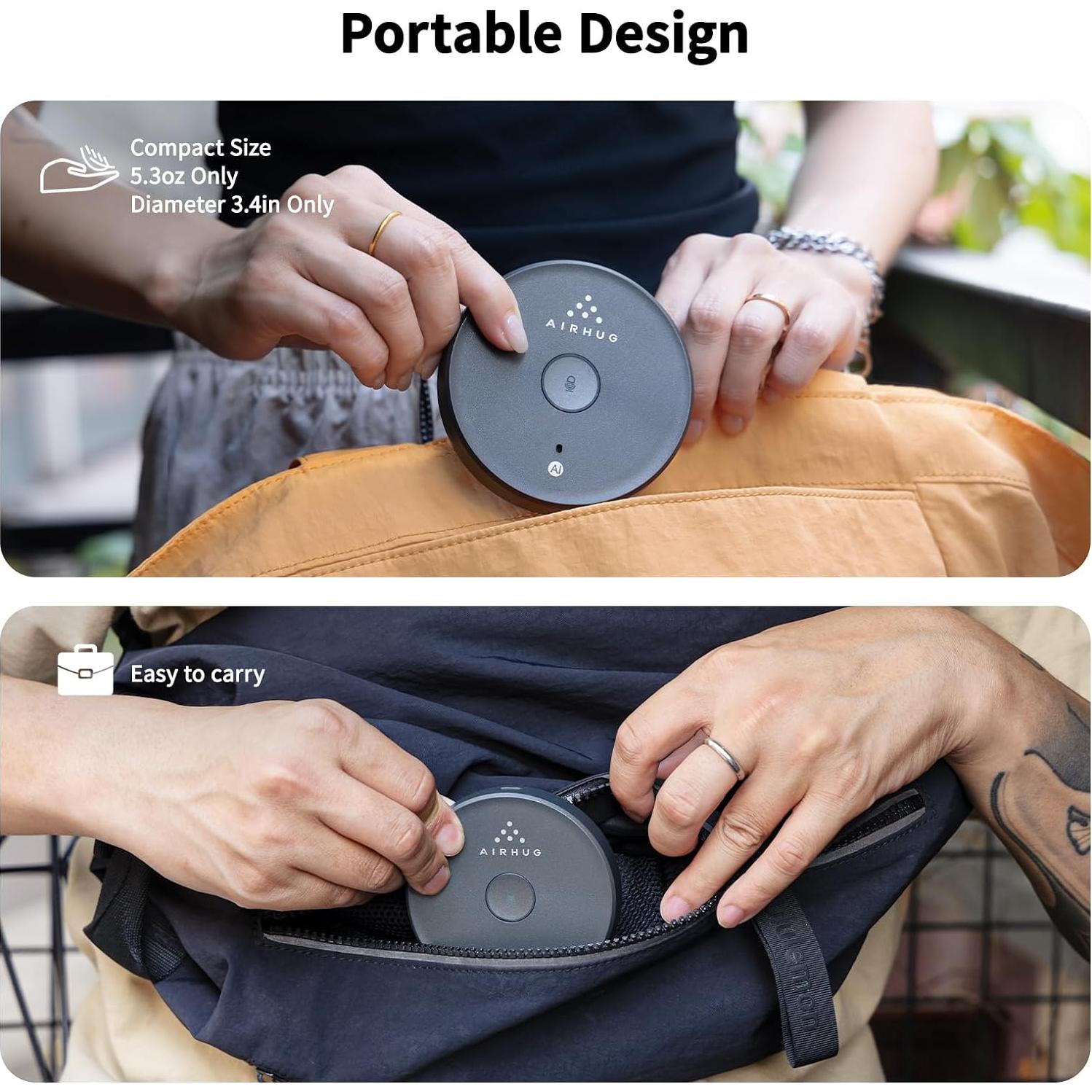 Micrófono USB AIRHUG 21 Omnidireccional con Reducción de Ruido