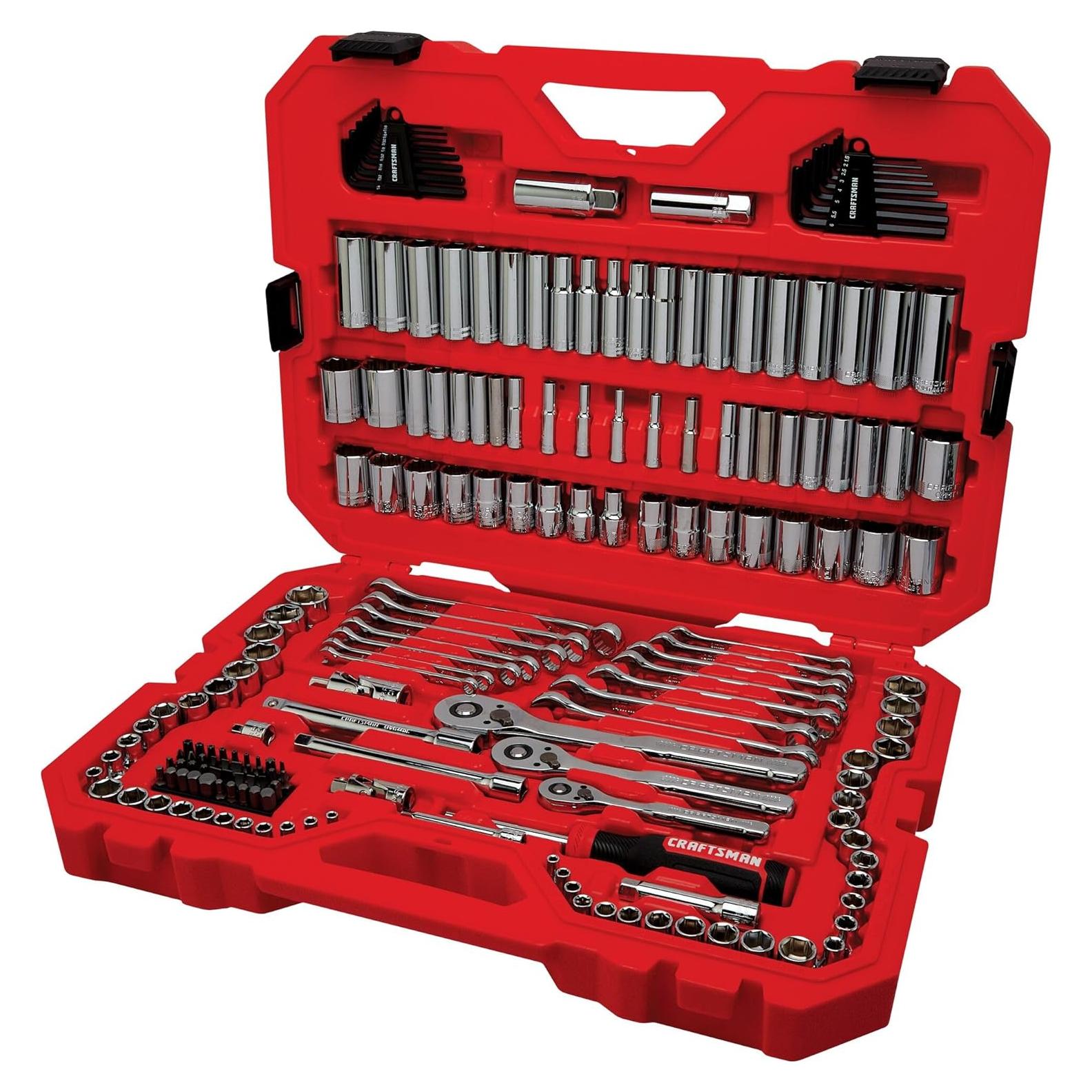 Juego de Herramientas Mecánicas CRAFTSMAN 189 Piezas 11.65 kg