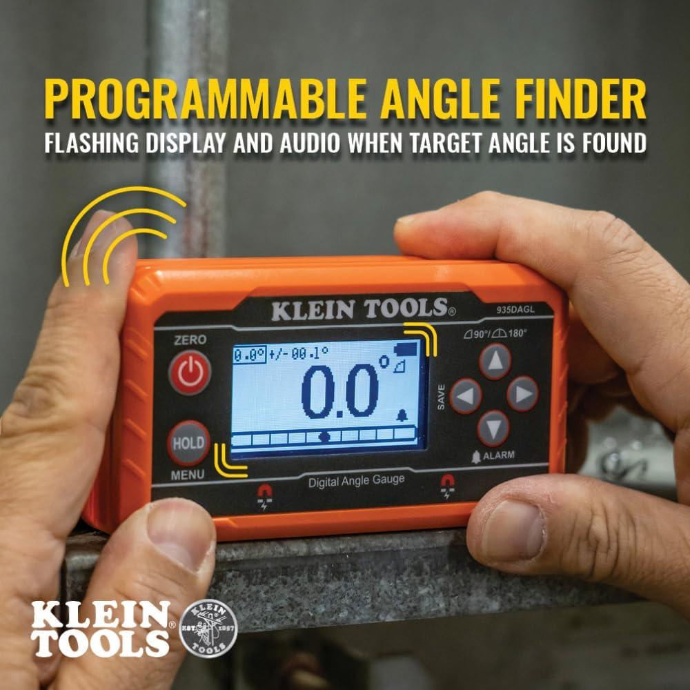 Klein Tools 935DAGL Nivel Digital con Alarma y Base Magnética