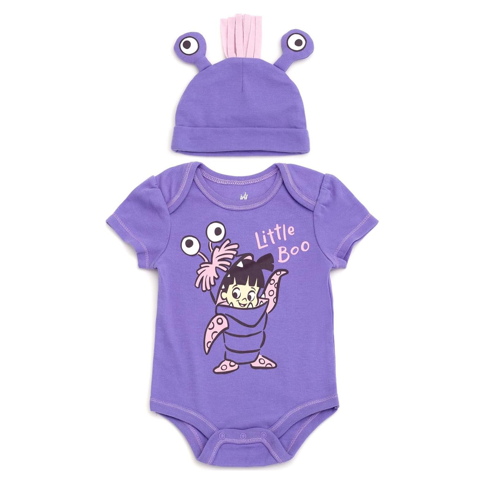 Conjunto Body y Sombrero Cosplay Disney Boo Bebés 0-24 Meses