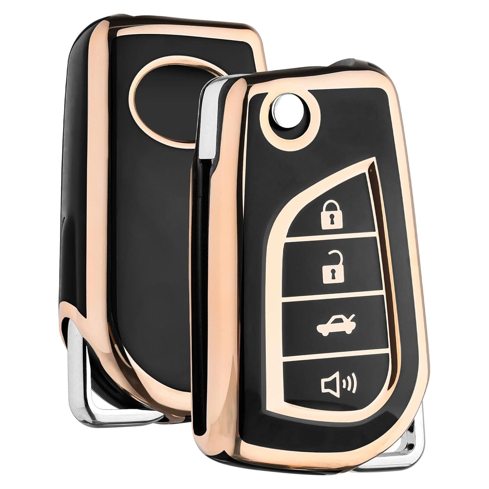 Funda de llavero ELOHEI para Toyota 2018-2022 - TPU suave