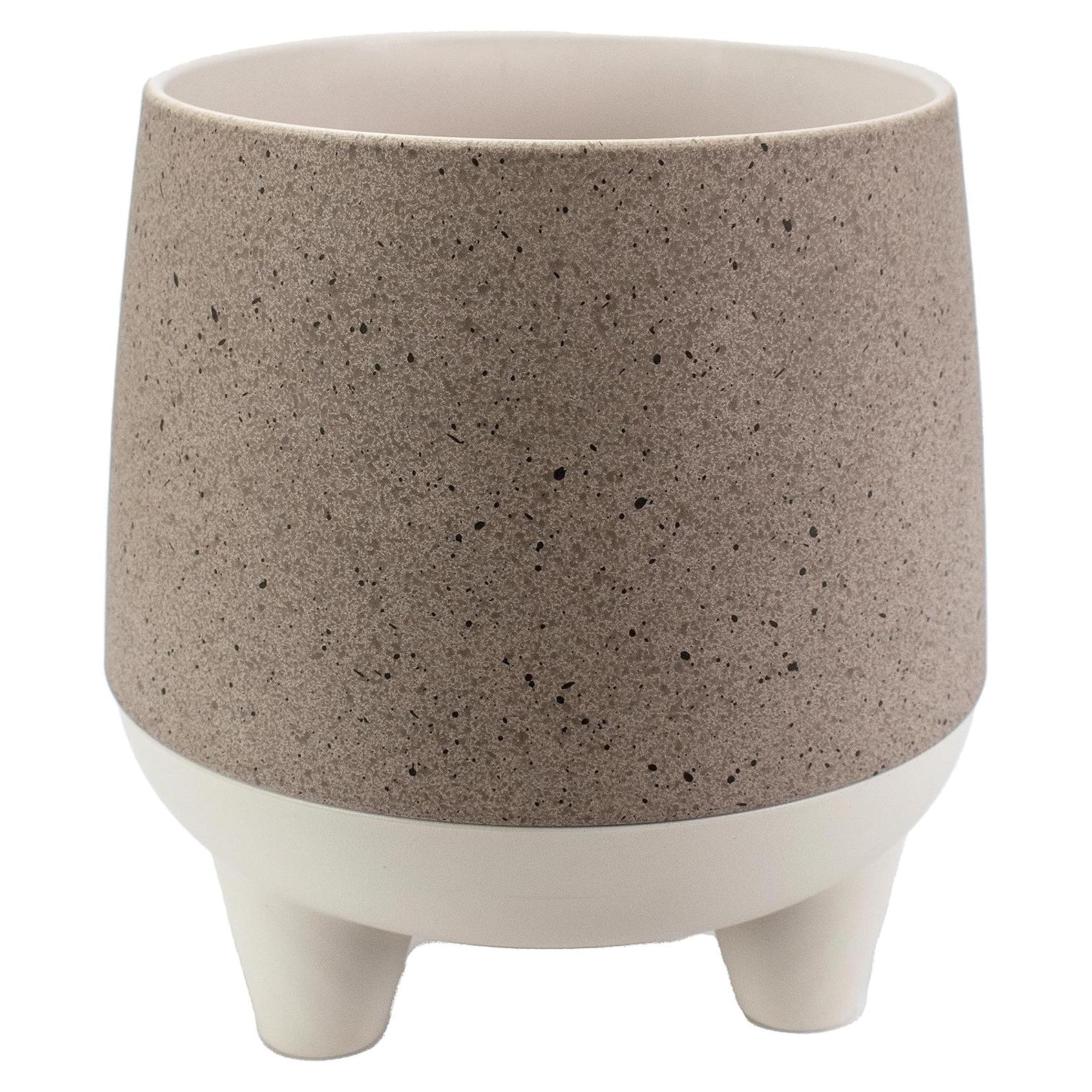 Maceta Autorriego El HC Companies 20 cm Greige Moderna