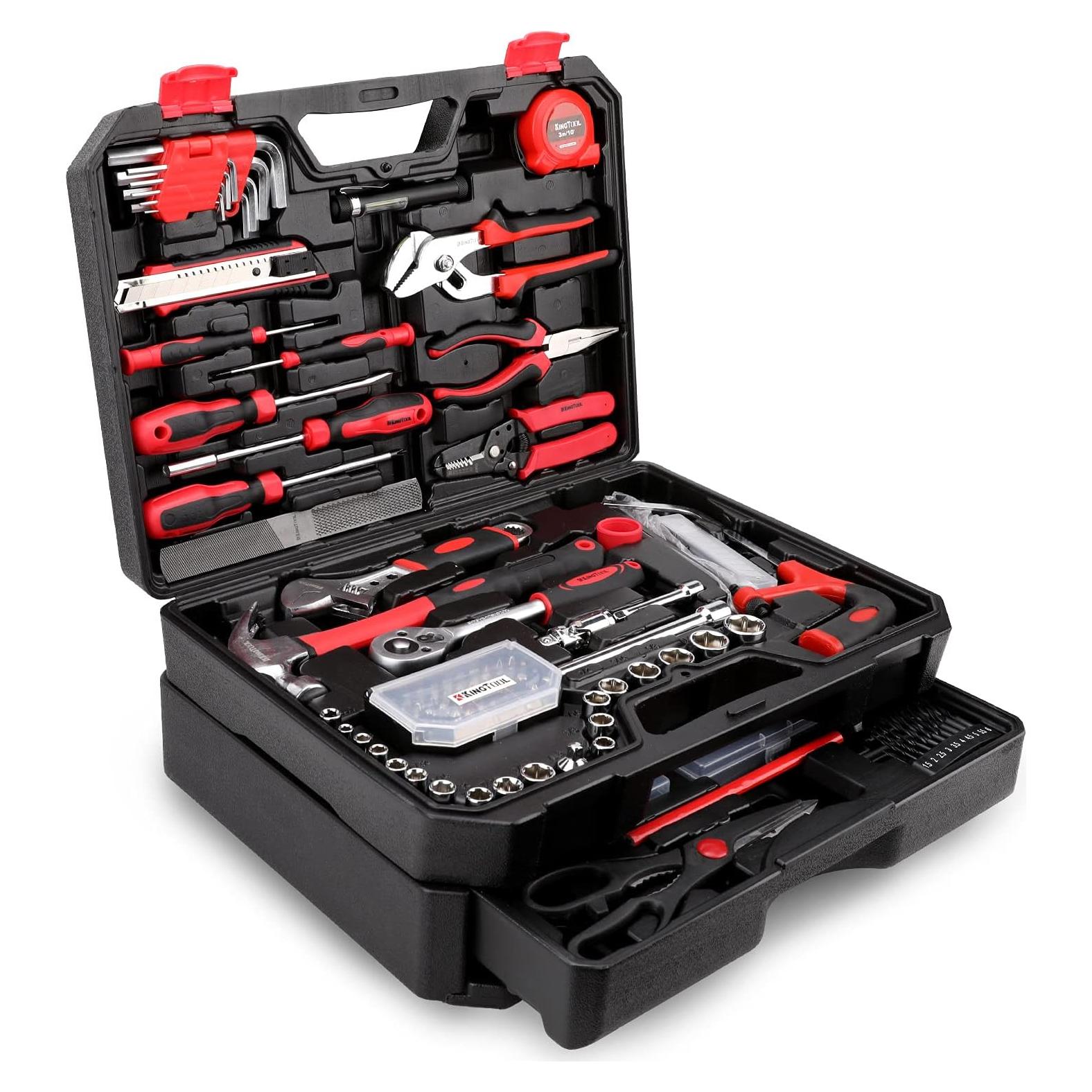 Kit de Herramientas KingTool 325 Piezas para Hogar y Auto