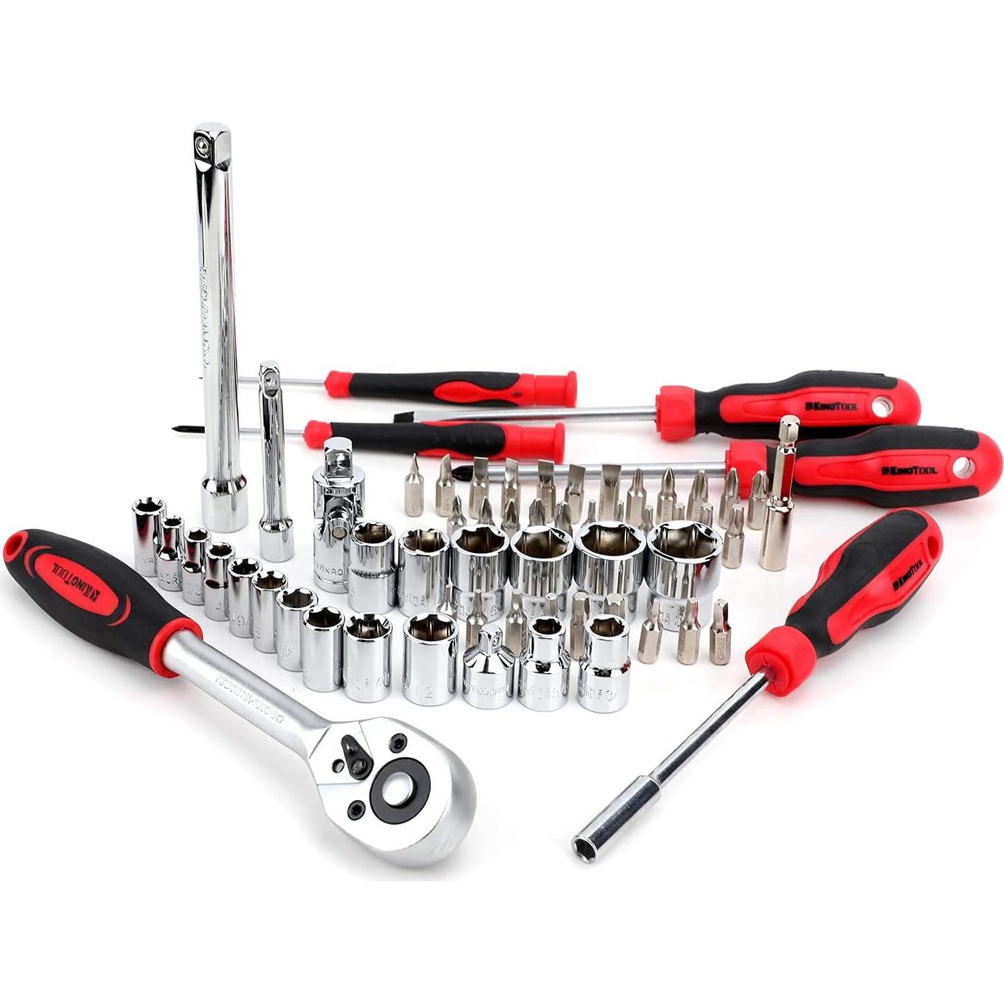 Kit de Herramientas KingTool 325 Piezas para Hogar y Auto