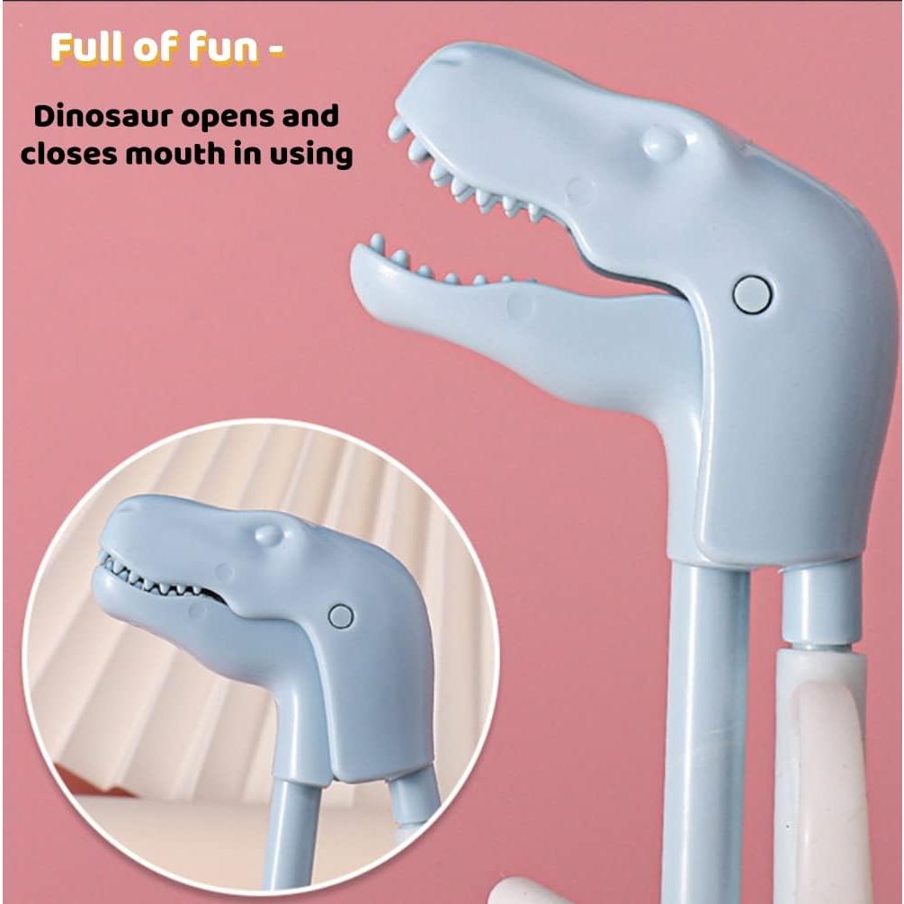 Palillos de Entrenamiento Jawbush para Niños - 3 Pares Dinosaurio