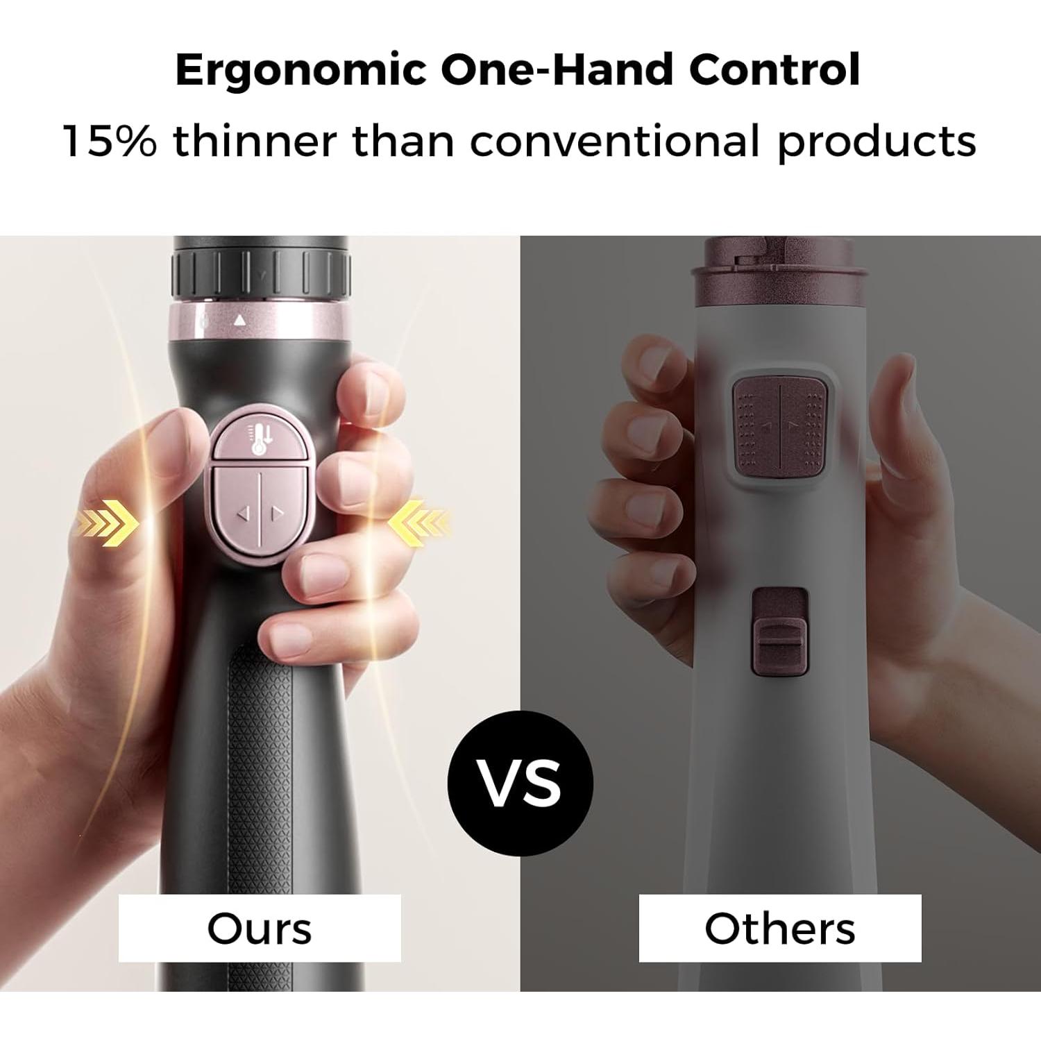 Cepillo Secador de Pelo Tresses Touch 3 en 1 35x16.2 cm