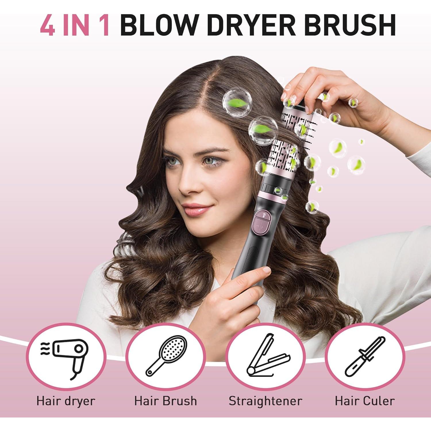 Cepillo Secador de Pelo Tresses Touch 3 en 1 35x16.2 cm